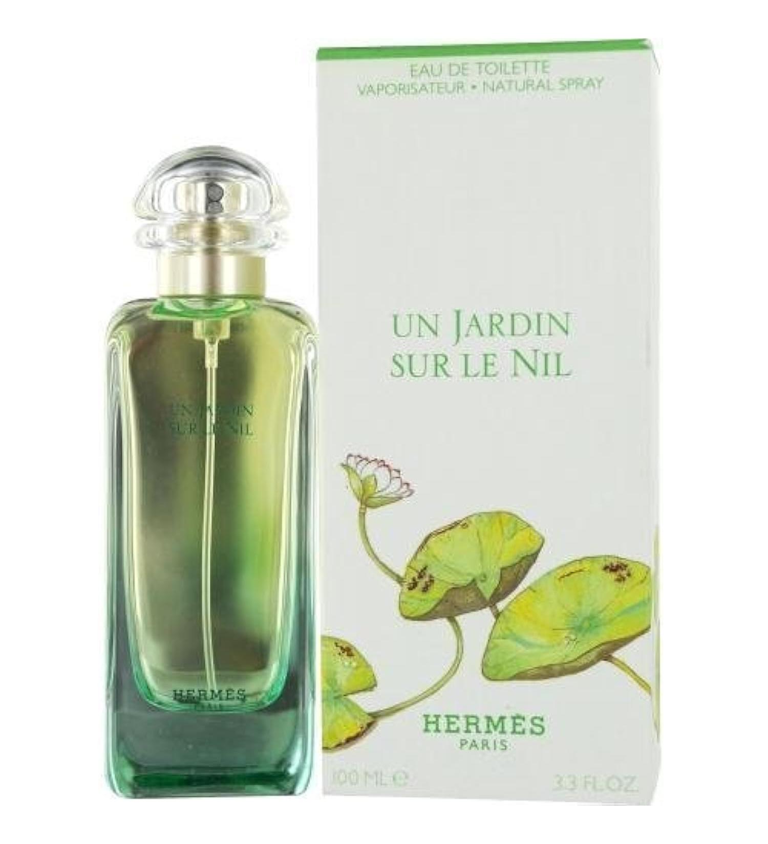 Hermes Eau de Toilette Spray Un Jardin Sur Le Nil 3.4 Ounce Un Jardin Sur Le Nil 3.3 Fl Oz (Pack of 1)
