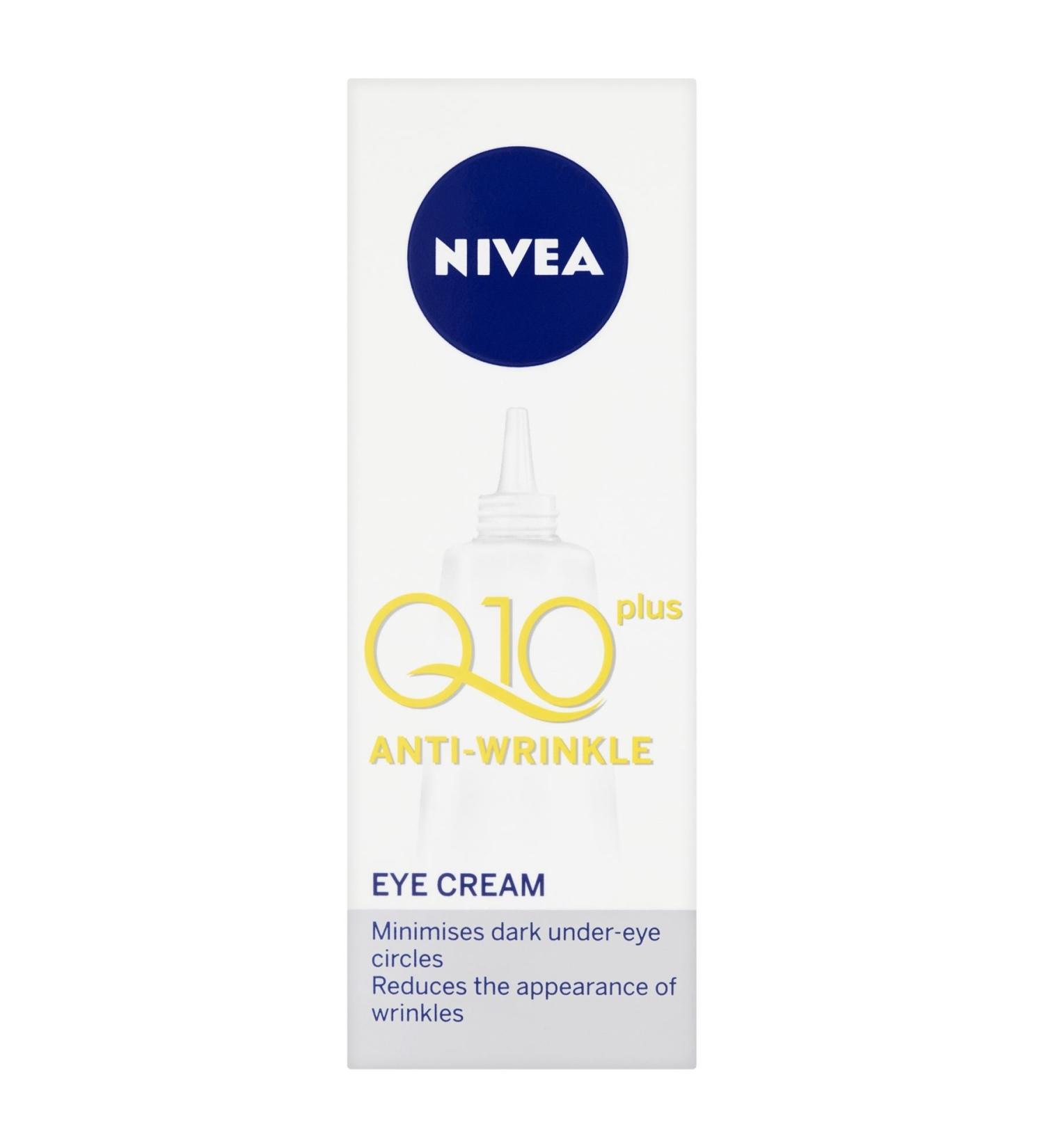 3 X Nivea Visage Q10 Plus Anti-Wrinkle Eye Cream 15ml - Buy Online on GoSupps.com