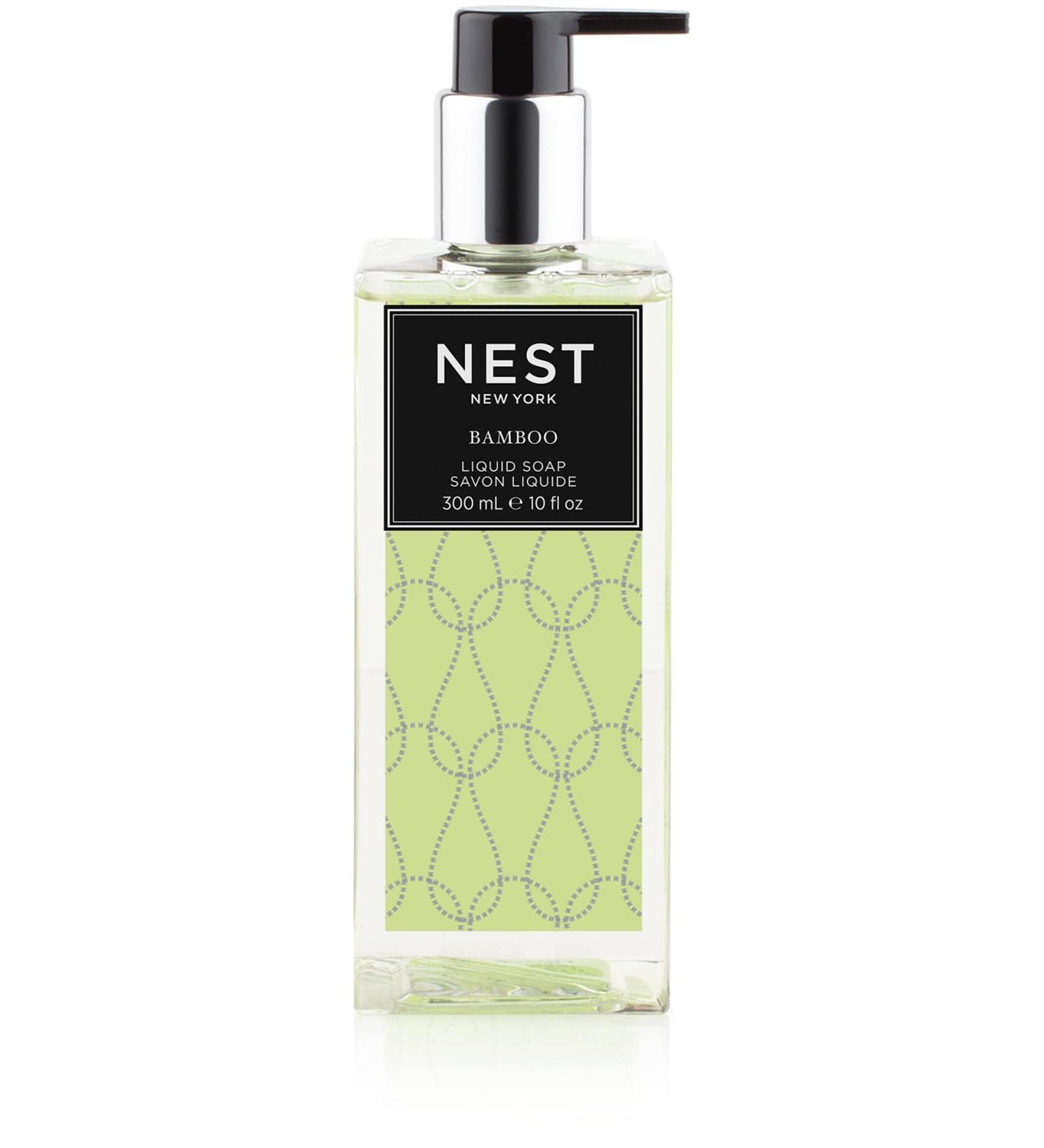 NEST Fragrances Scented Liquid Hand Soap- Bamboo   10 fl oz