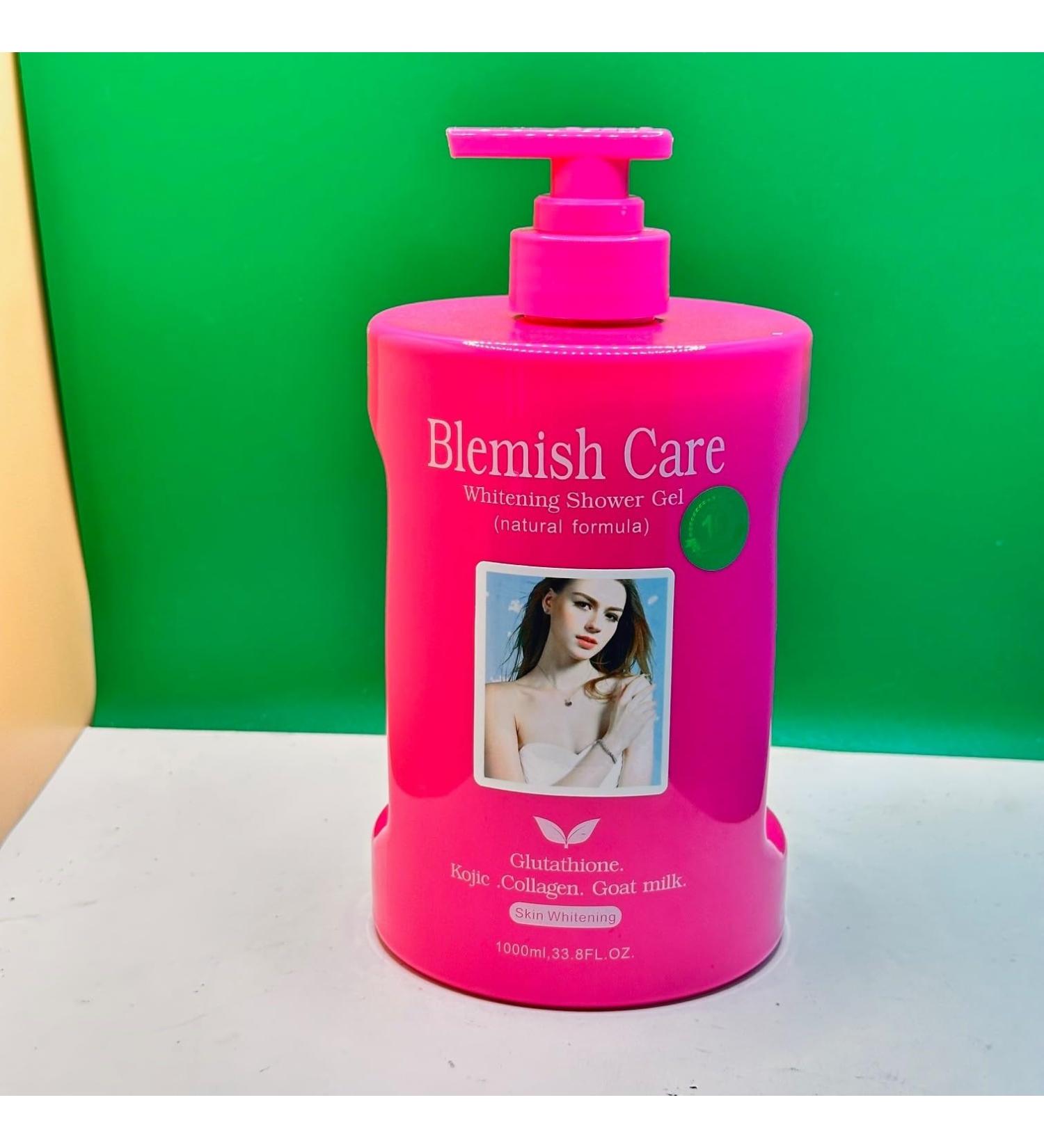 Generisch Blemish Care Whitening With Glutathion Kojic Collagen Goatmilk Gel douche 1000 ml x1