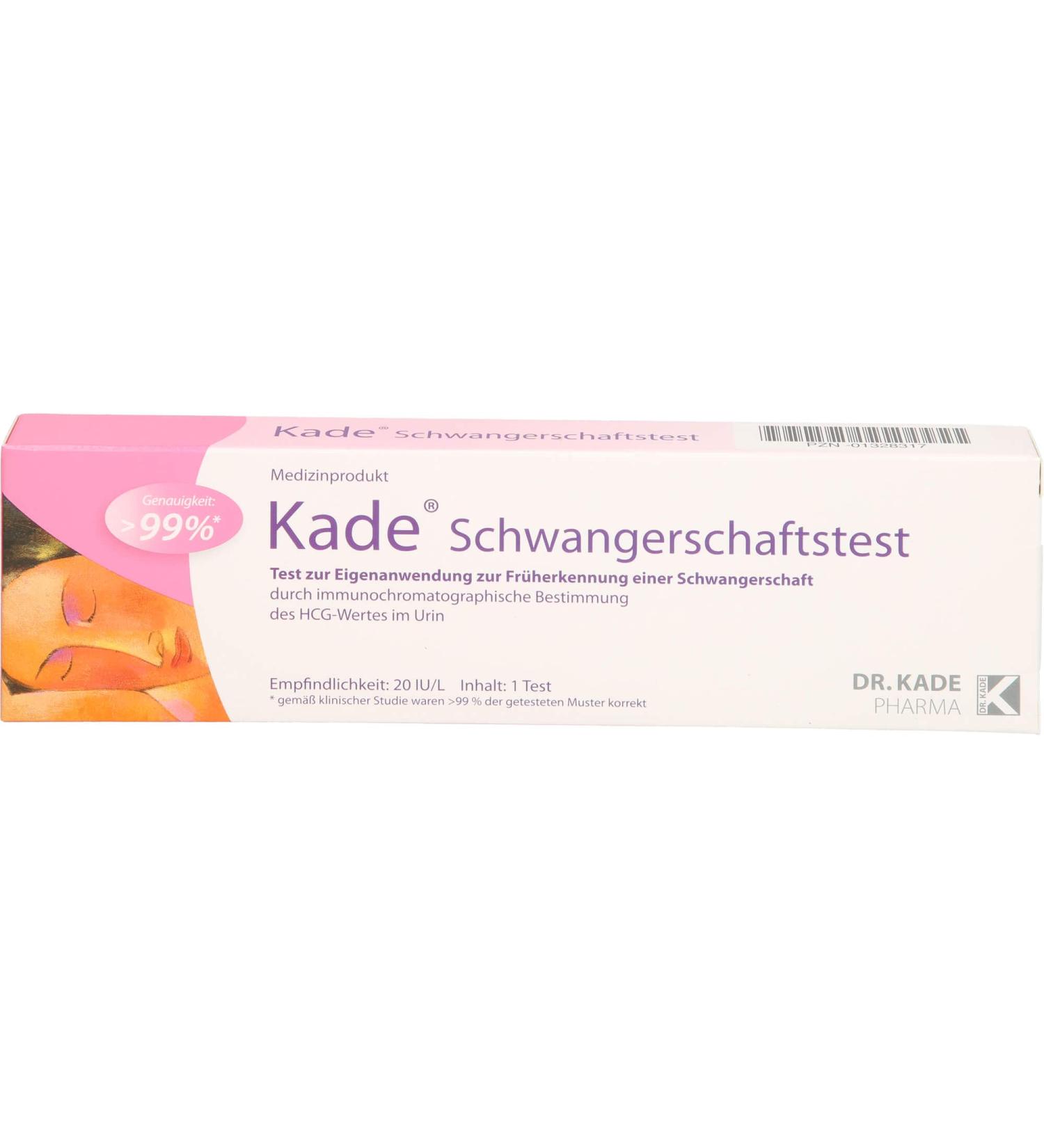 Buy Kade Pregnancy Test - Accurate Early Detection for Home Use | Fast International Shipping - Buy Online on GoSupps.com