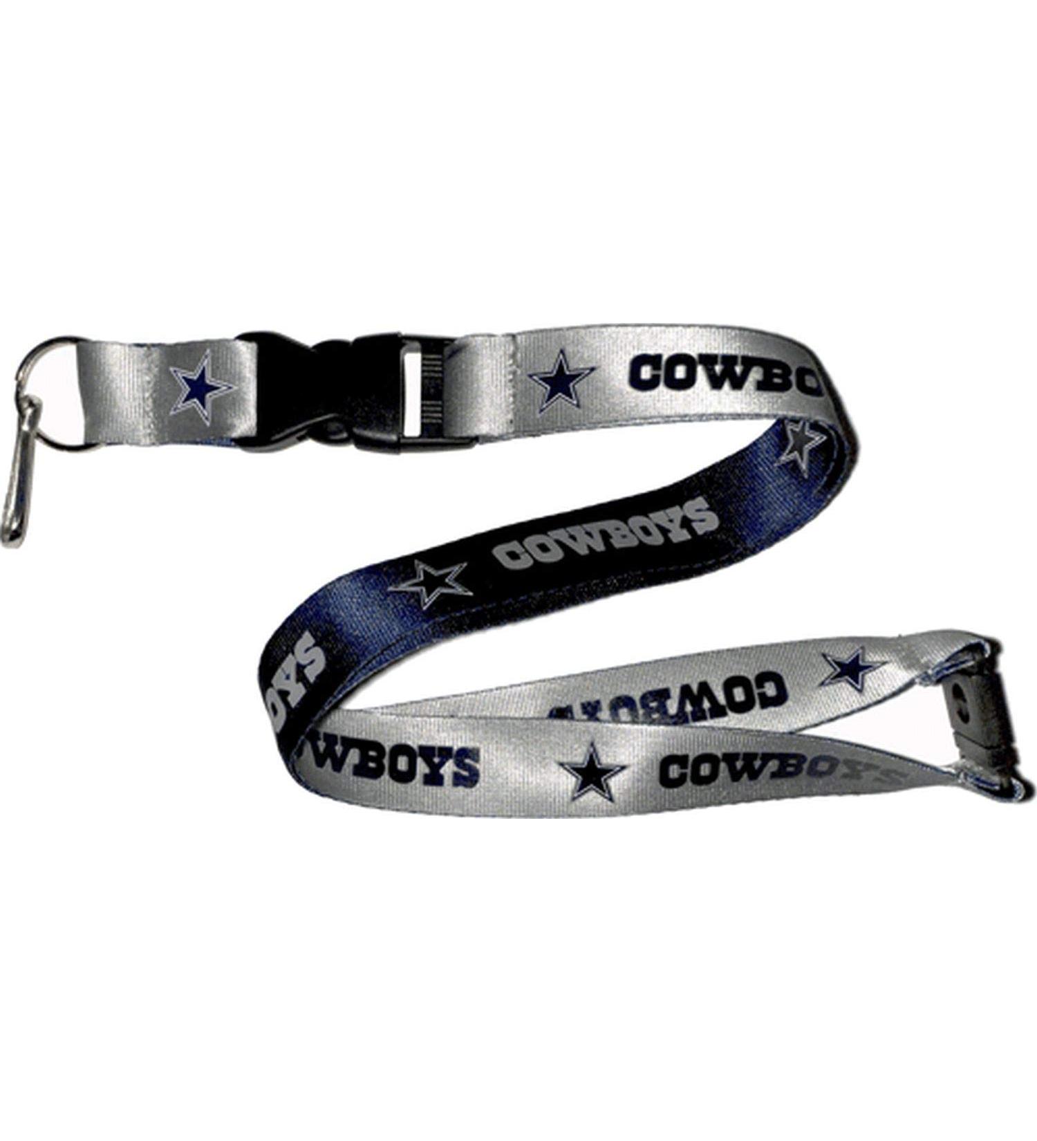 Aminco NFL Dallas Cowboys Reversible Lanyard - Team Colors - One Size | NFL-LN-162-17 - Buy Online on GoSupps.com