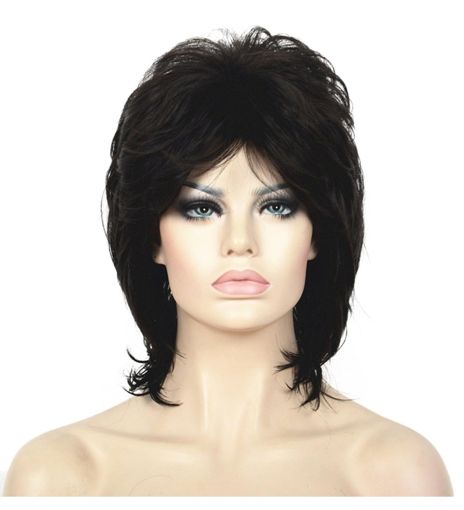 Shop Lydell Short Length Layered Shaggy Synthetic Wig #4 - Trendy & Affordable International Shipping - Buy Online on GoSupps.com