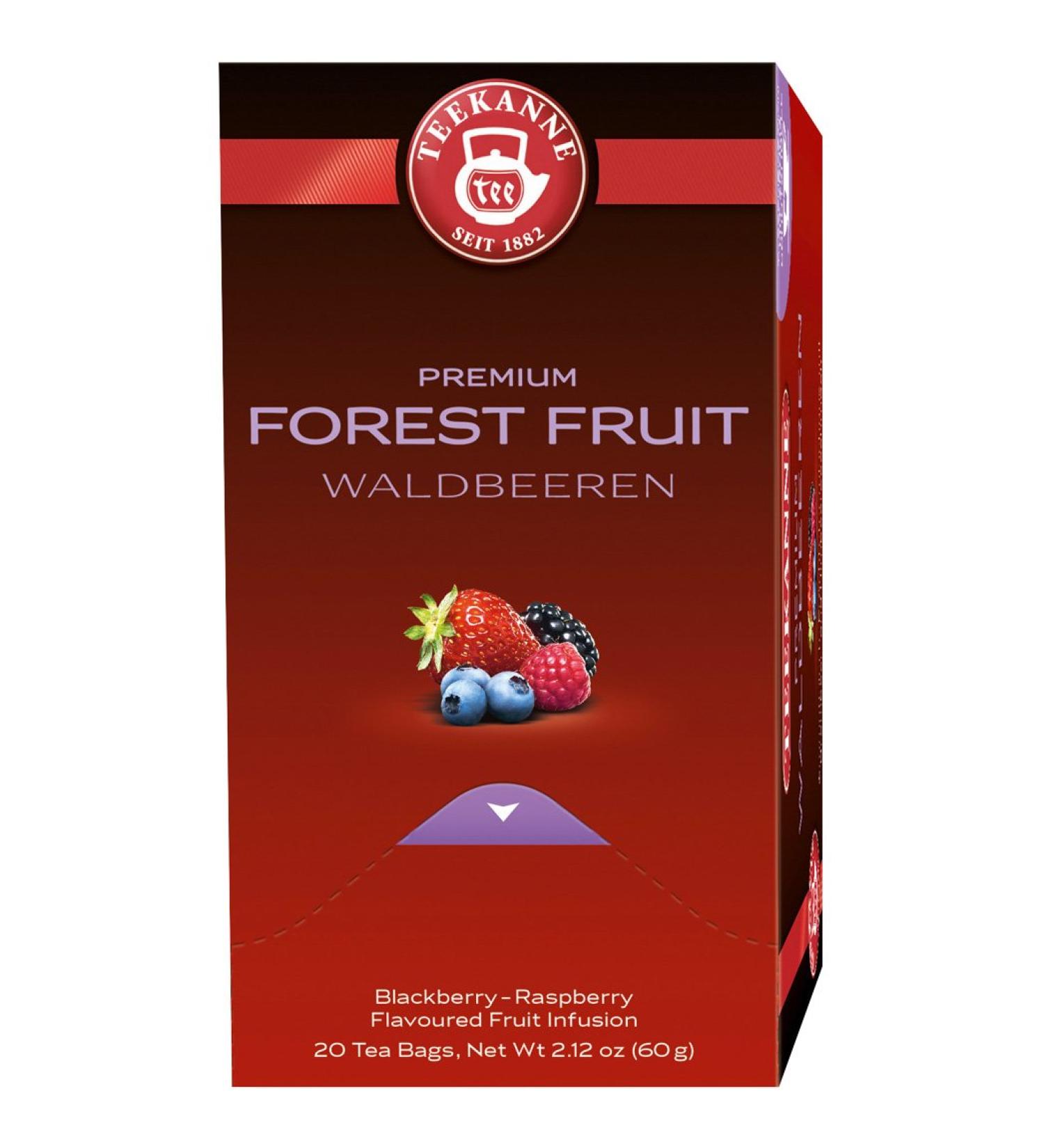Assortiment de th gastronomiques premium de qualit sup rieure - Fraise des bois - Contenu : 3 g - Lot de 20