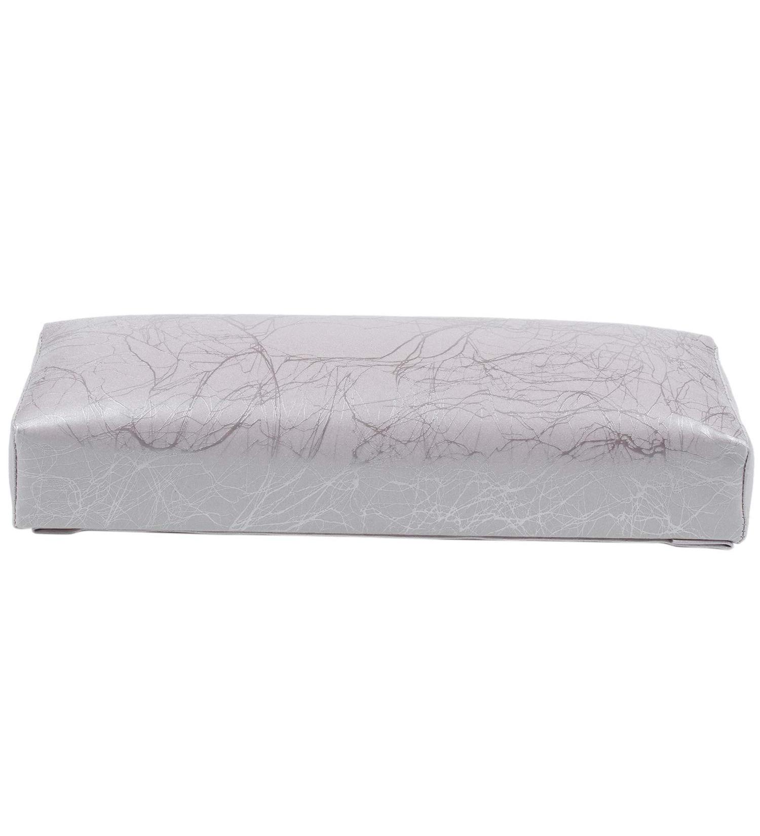 Dewedrt Manicure Hand Pillow Pu Leather Hand Rest For Nails Cushion Nail Pillow Salon Hand Holder Armrest Rest Manicure Nail Art Accessories Tool Silver - Buy Online on GoSupps.com