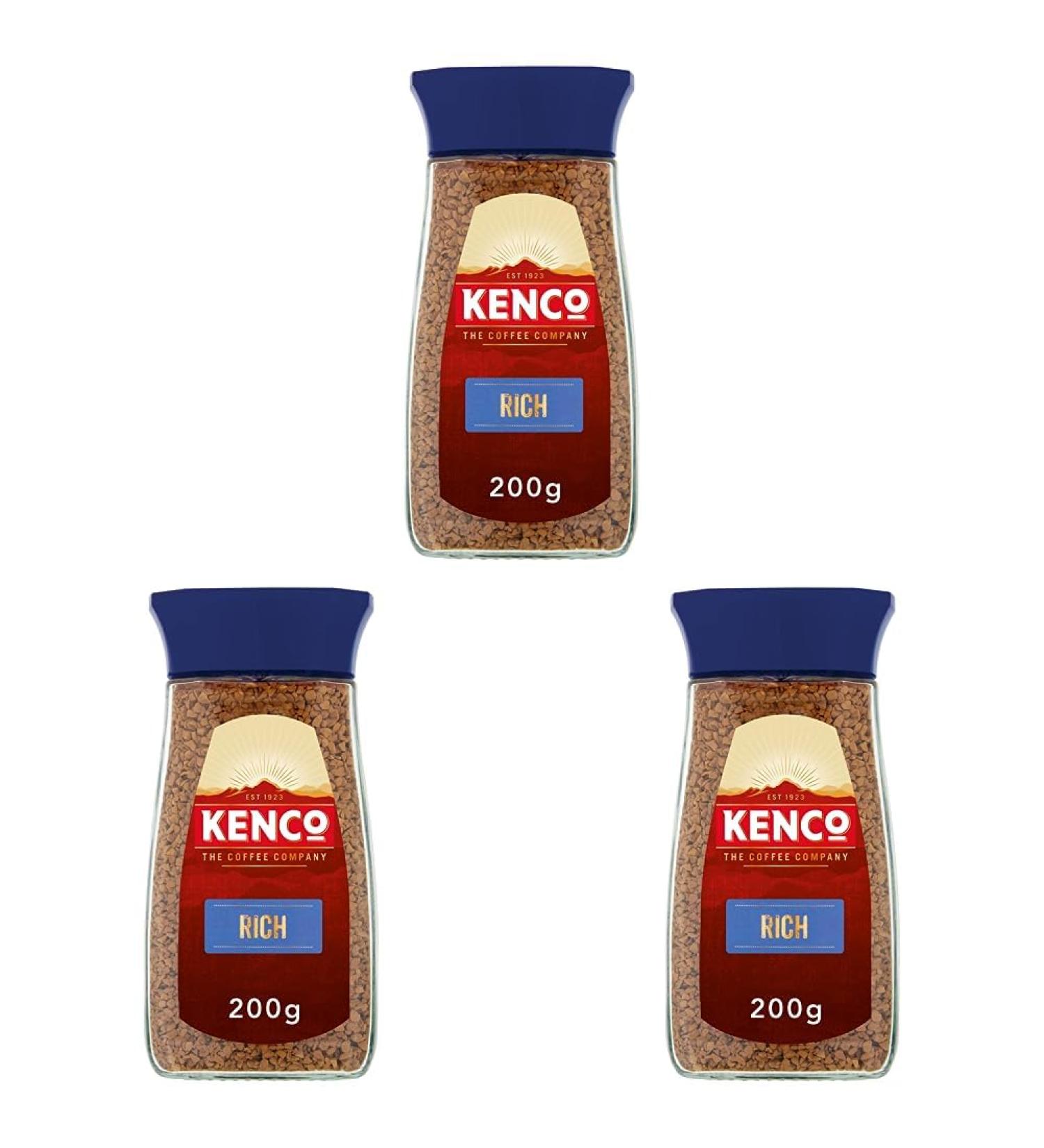 Kenco Rich Instant Coffee 200g (Pack of 3) - Buy Online on GoSupps.com