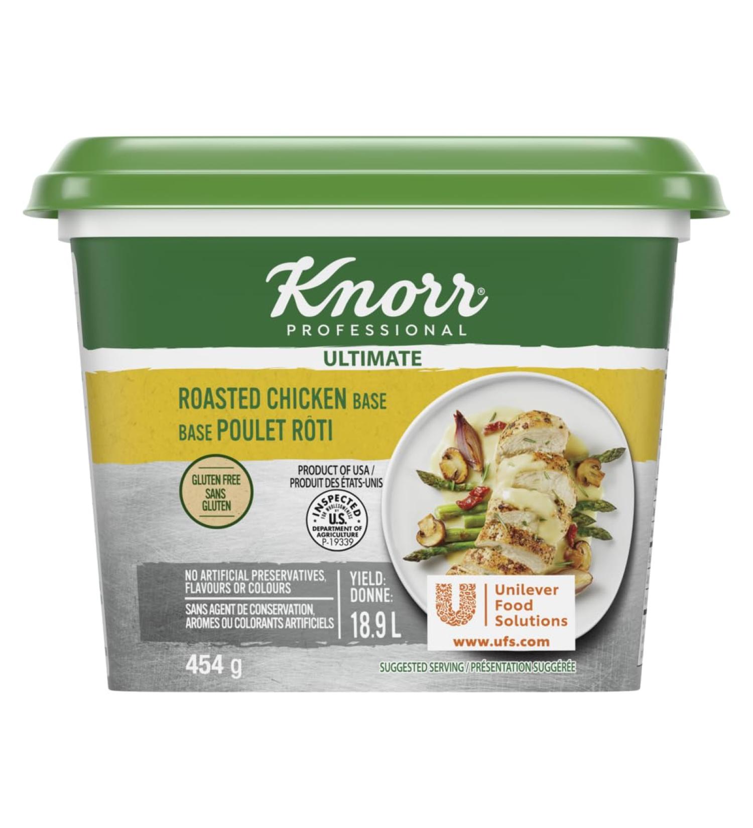 Knorr Professional Ultimate Paste Chicken Base Gluten Free 454 gr - Buy Online on GoSupps.com