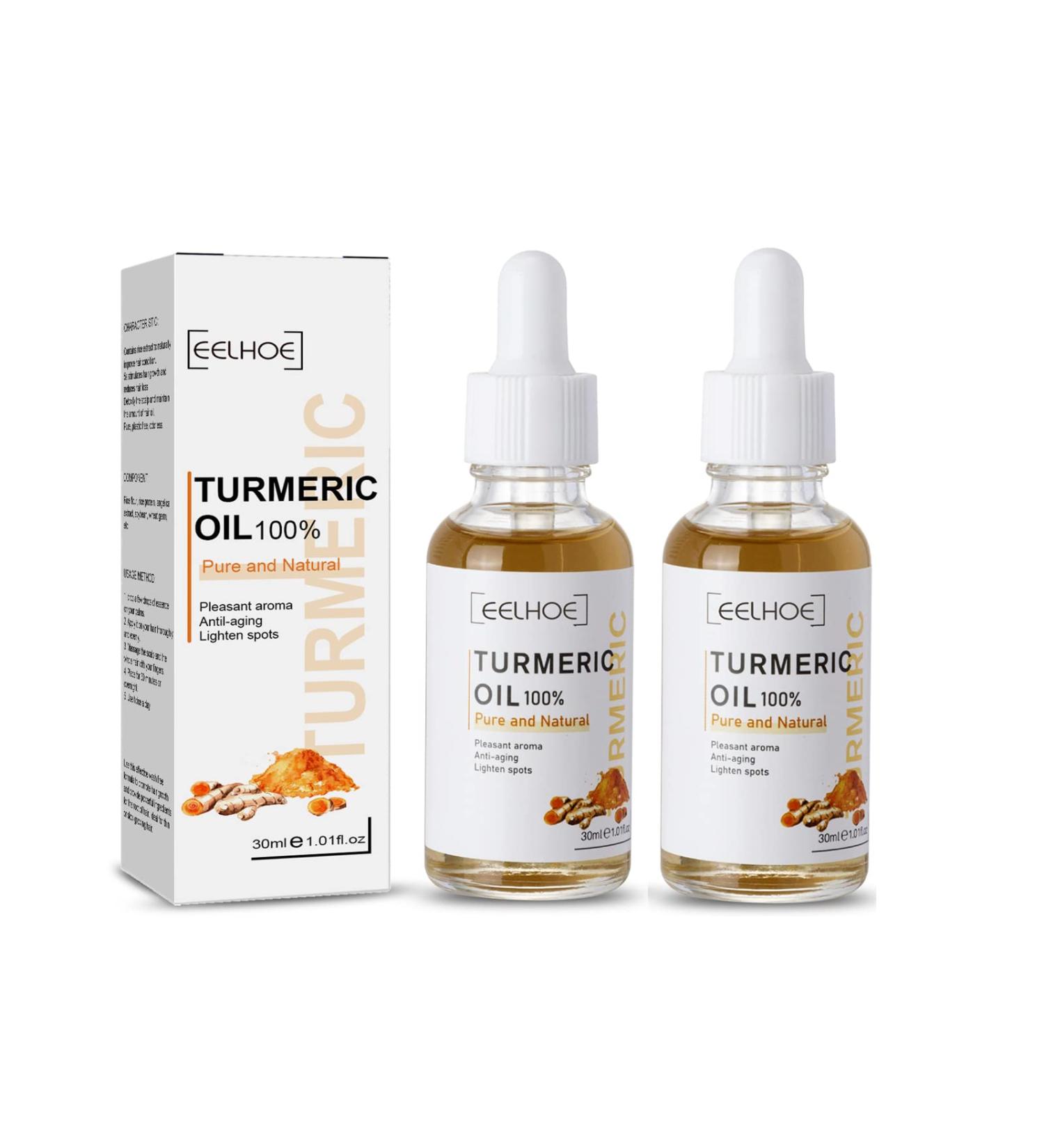 2023 Turmeric Dark Spot Serum Oil - Brighten Skin & Correct Dark Spots (colorless 2P) - Buy Online on GoSupps.com