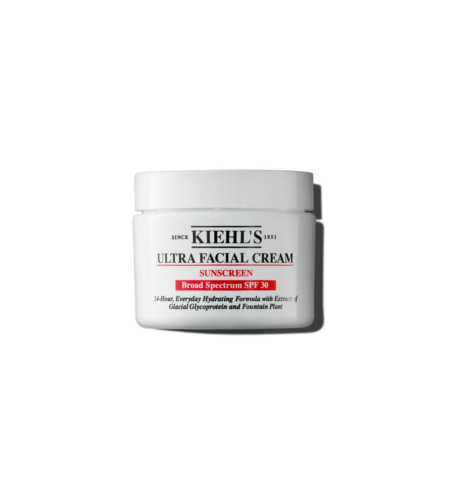 Kiehl's Ultra Face Cream Sunscreen SPF 30 (1.7oz) - Best Hydrating Protection | International Shipping Available - Buy Online on GoSupps.com
