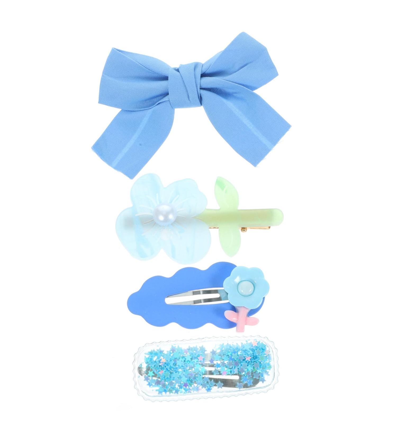 TOYANDONA 4 Sets Hair Clip Hair Accessories Kit Women Hair Accessory Hair Clips for Ages 4-8 Bows Hair Clips Suit Pearl Hair Pin Suit Child Supplies Acrylic - Buy Online on GoSupps.com