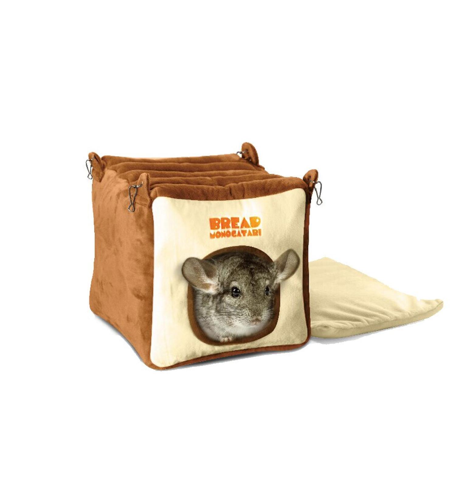 emours Small Animal Warmly House Cage Hanging Bed with Bed Mat for Chinchilla Guinea pigs Squirrel and Other Similar Size Animals Large - Buy Online on GoSupps.com