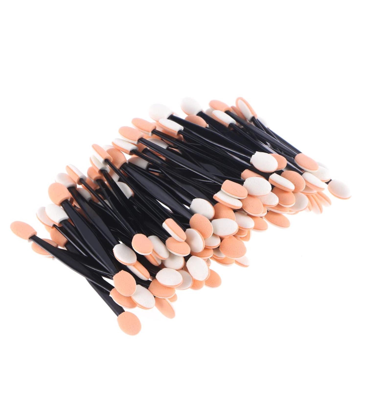NOLITOY 100pcs Eyeshadow Disposable Eyeshadow Stick Eye Shadow Bulk Applicator Brush - Buy Online on GoSupps.com