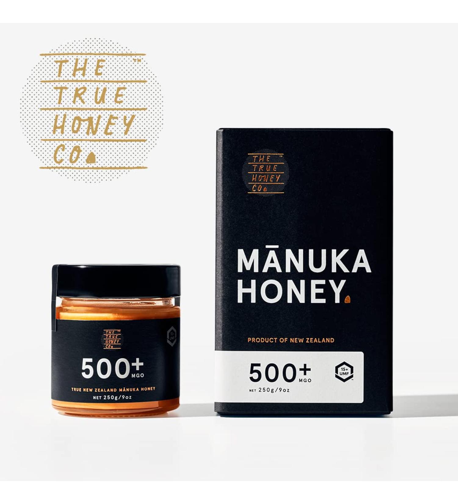 Manuka Honey MGO 500+ (UMF 15+) 250g - Real UMF Certified - Buy Online on GoSupps.com
