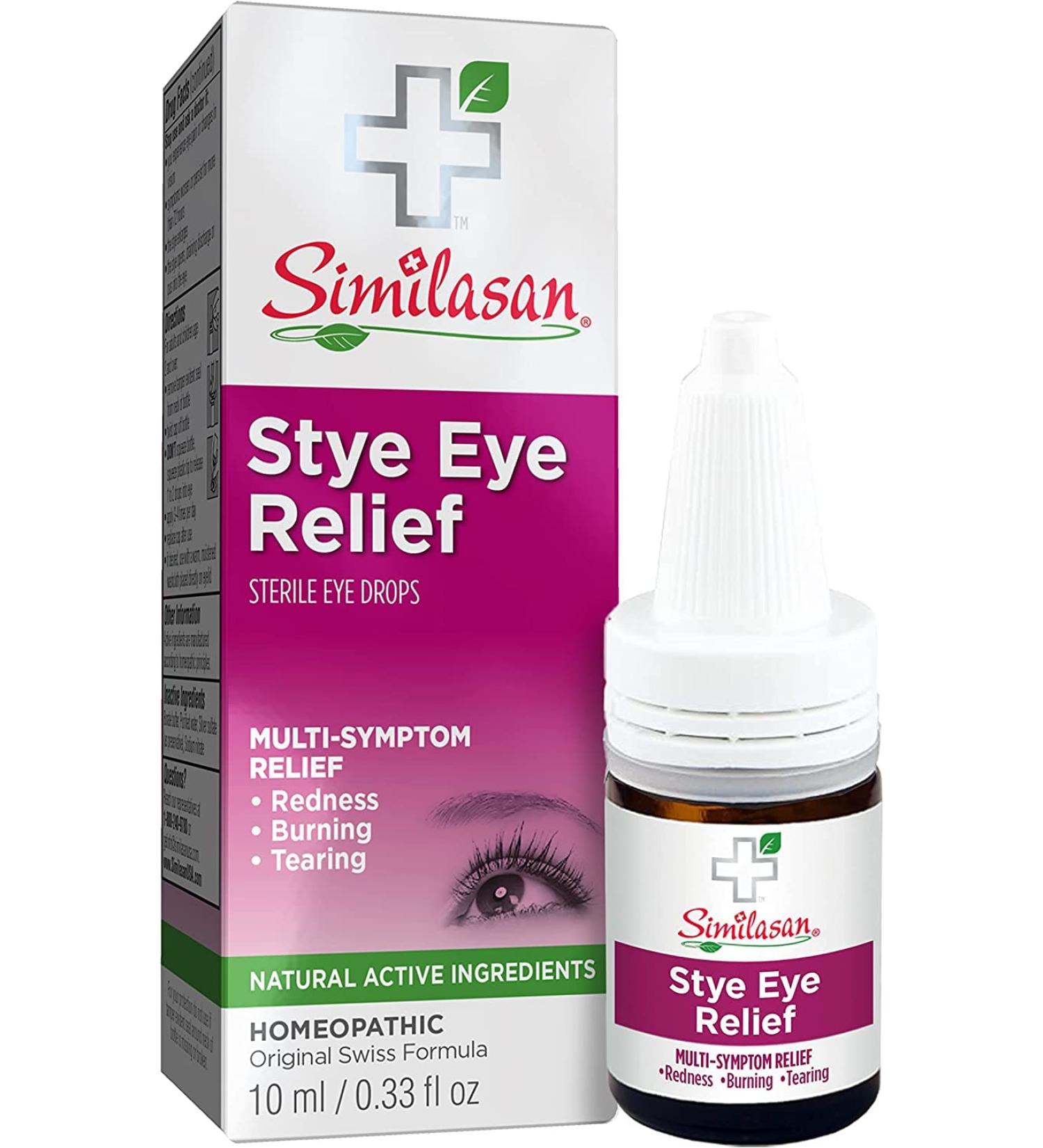 Stye Eye Relief Drops 10ml - Fast Soothing Formula - 0.33 OZ - Buy Online on GoSupps.com