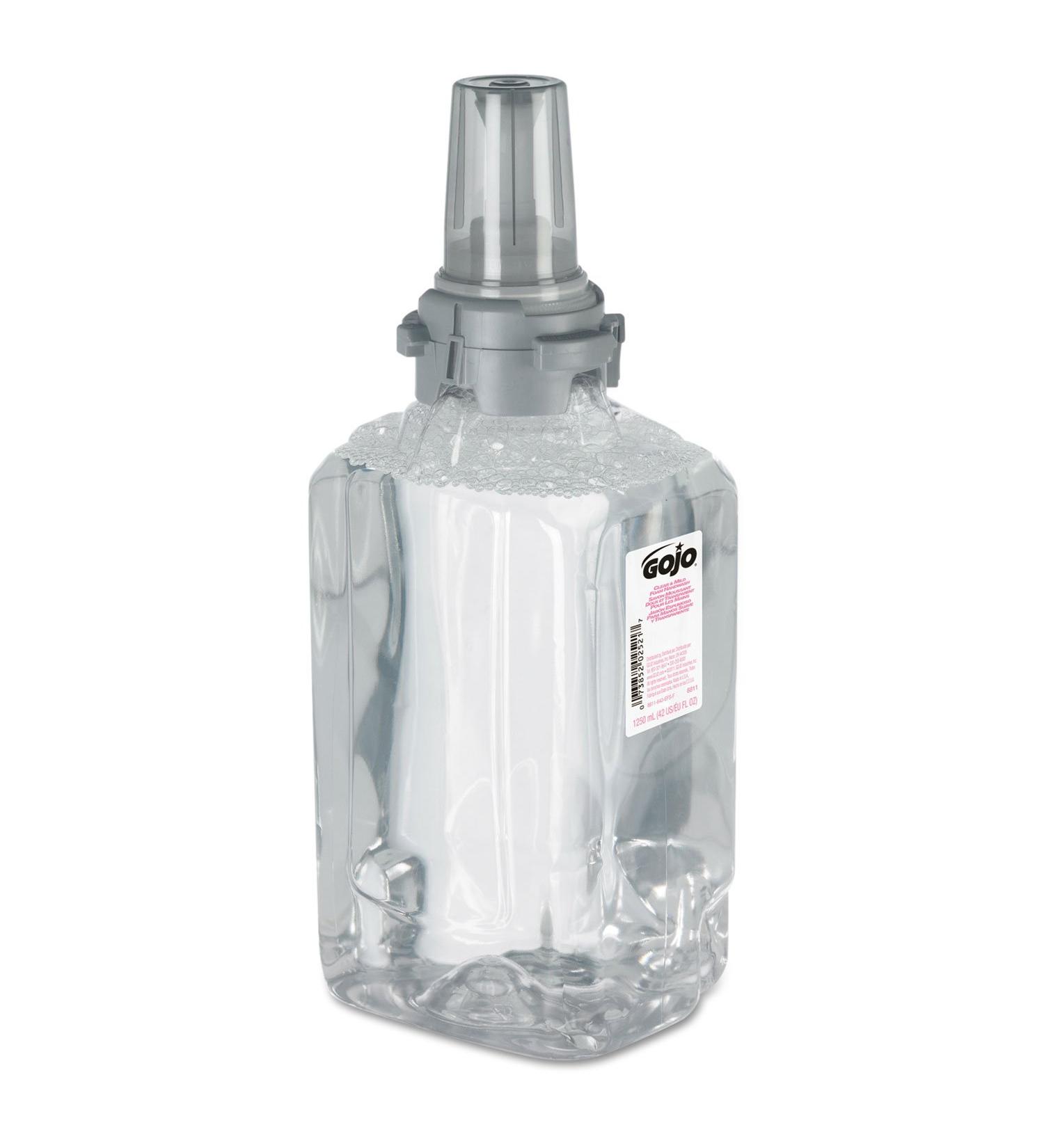GOJO 881103 Clear & Mild Foam Handwash Refill - Fragrance-Free 1250mL | Pack of 3 | International Shipping - Buy Online on GoSupps.com