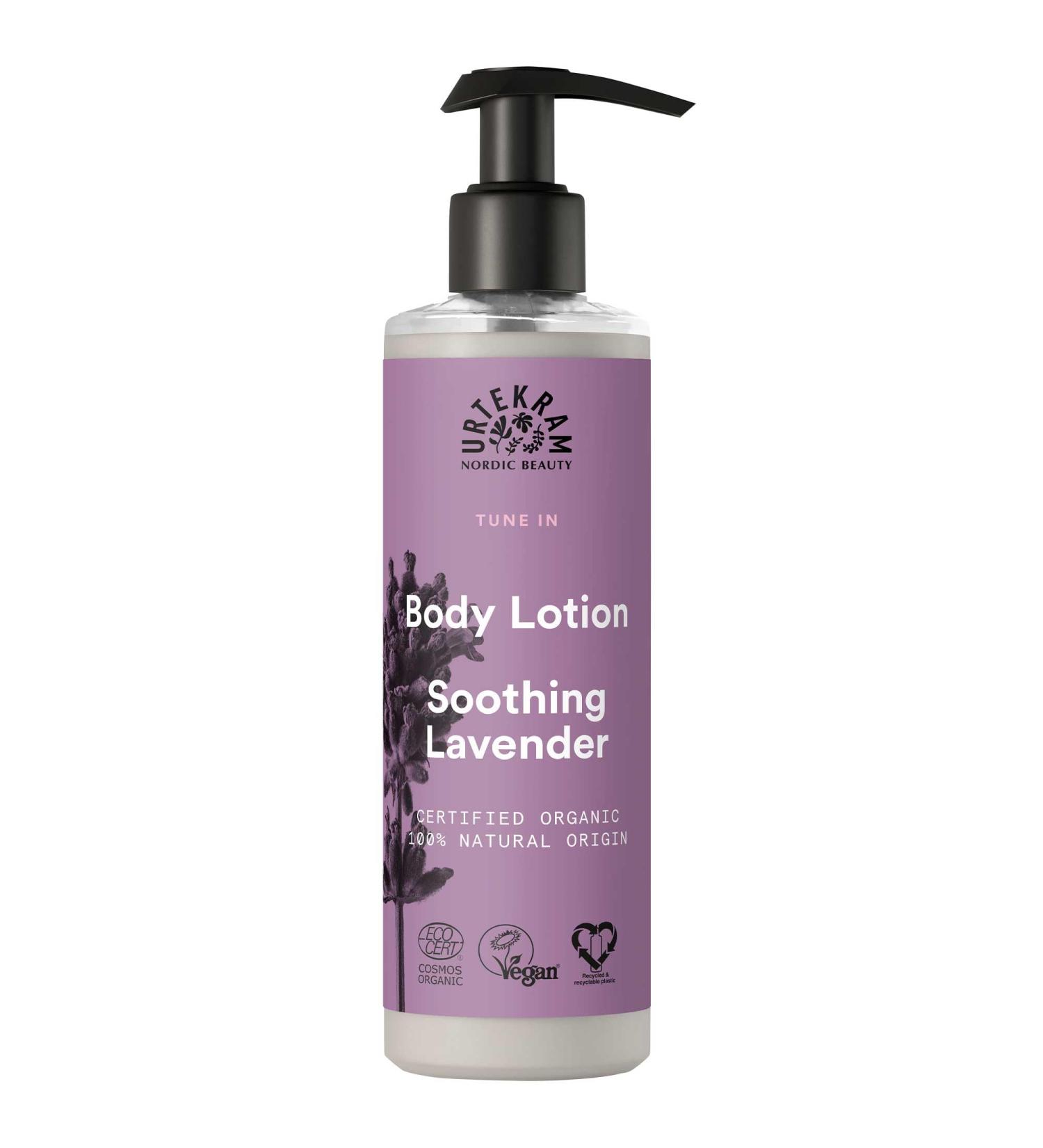 Urtekram Bio Soothing Lavender Body Lotion (1 x 245 ml) 245 ml (1 pack) Lavender
