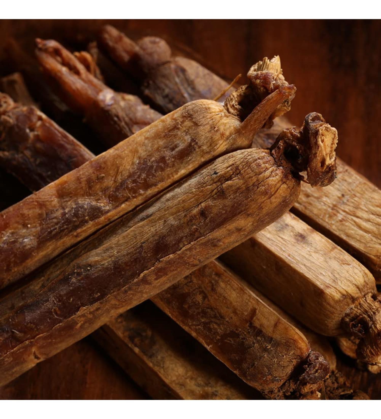 Korean Ginseng Red Panax Ginseng Root 10 Years Korean Red Ginseng Roots (100 Grams) - Buy Online on GoSupps.com