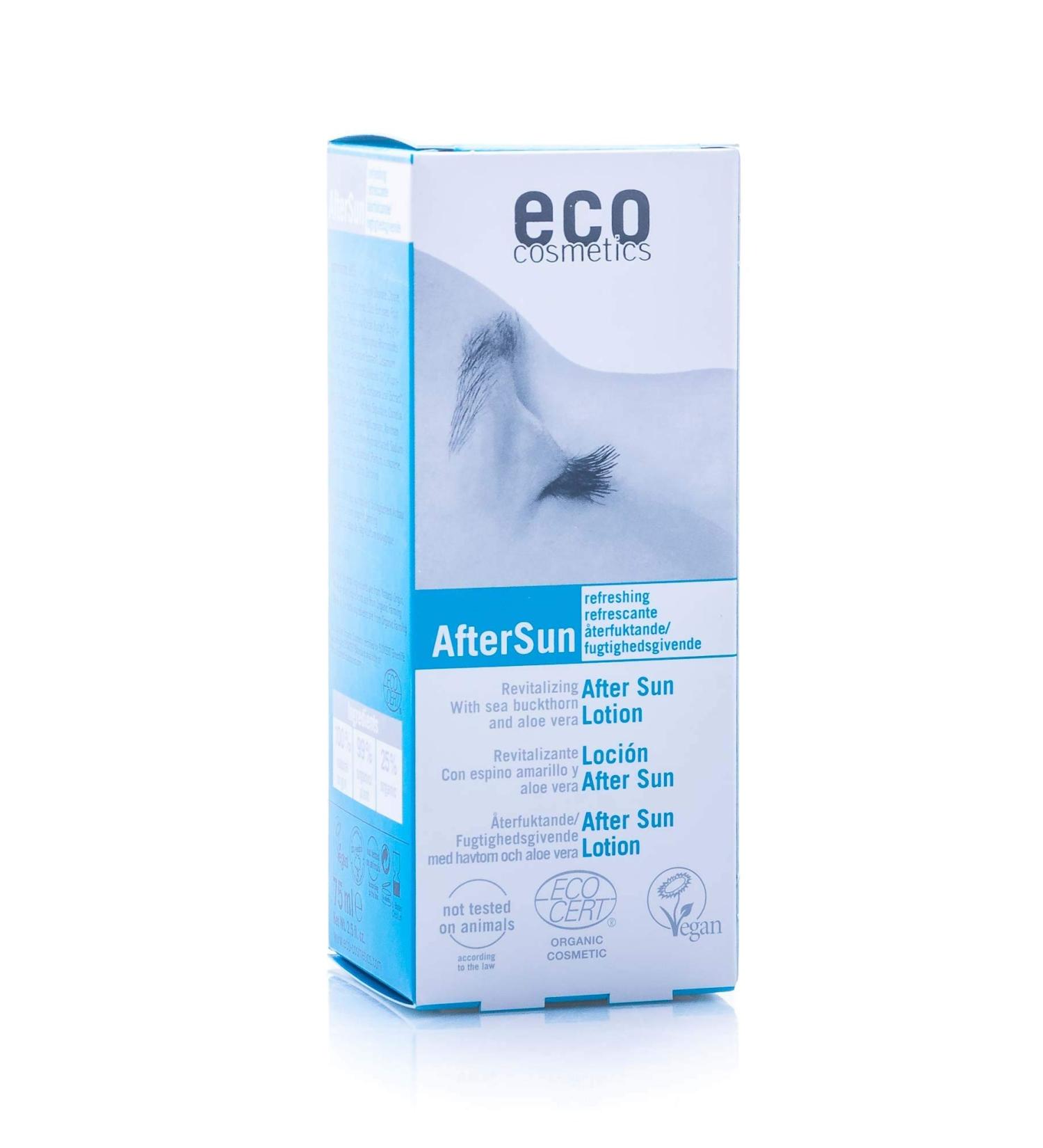 Eco Cosmetics After Sun Lotion 75ml - Nourishing & Eco-Friendly Sun Care | International Shipping - Buy Online on GoSupps.com