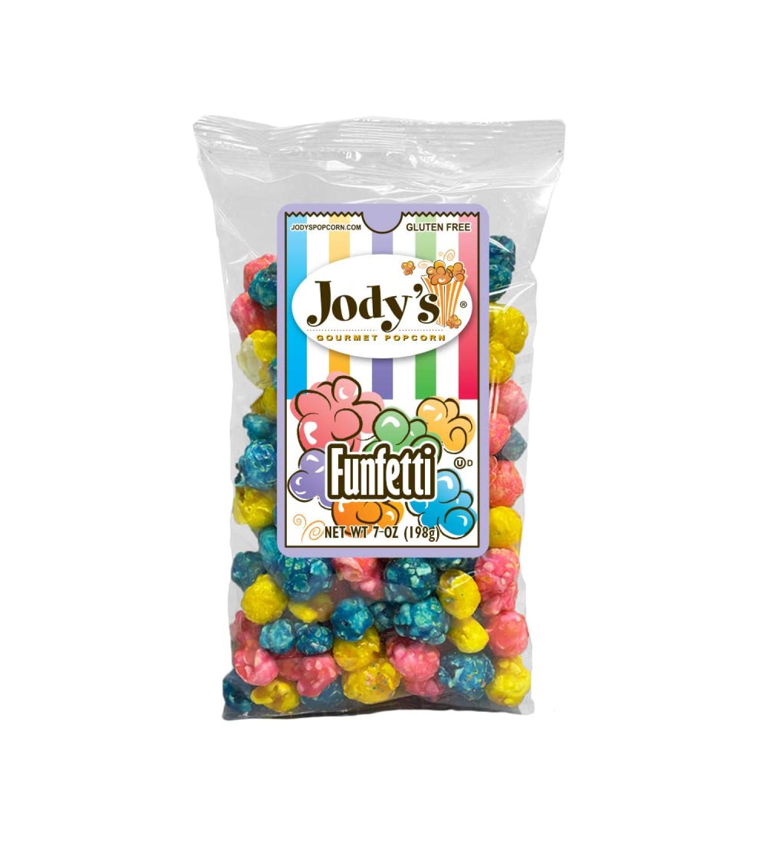 Jody's Gourmet Popcorn Funfetti, 7 Ounce 7.5 Ounce (Pack of 1)
