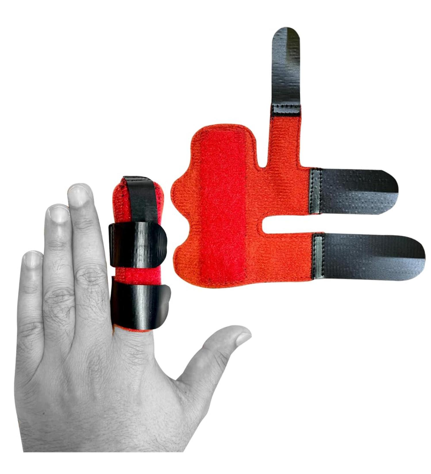 Ultimate Finger Splint - Flexible & Comfortable Finger Support Brace for Pain Relief - Lightweight Breathable - Ideal for Broken & Trigger Fingers - Buy Online on GoSupps.com