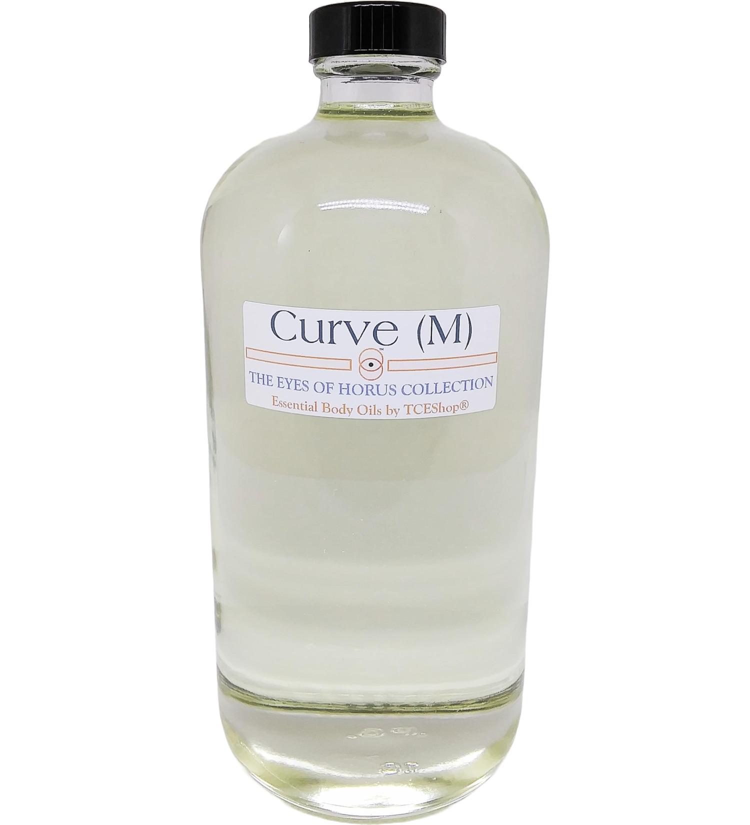 Curve - Type For Men Cologne Body Oil Fragrance Regular Cap - Clear - 32 oz. - ID#23459 32 Fl Oz (Pack of 1)