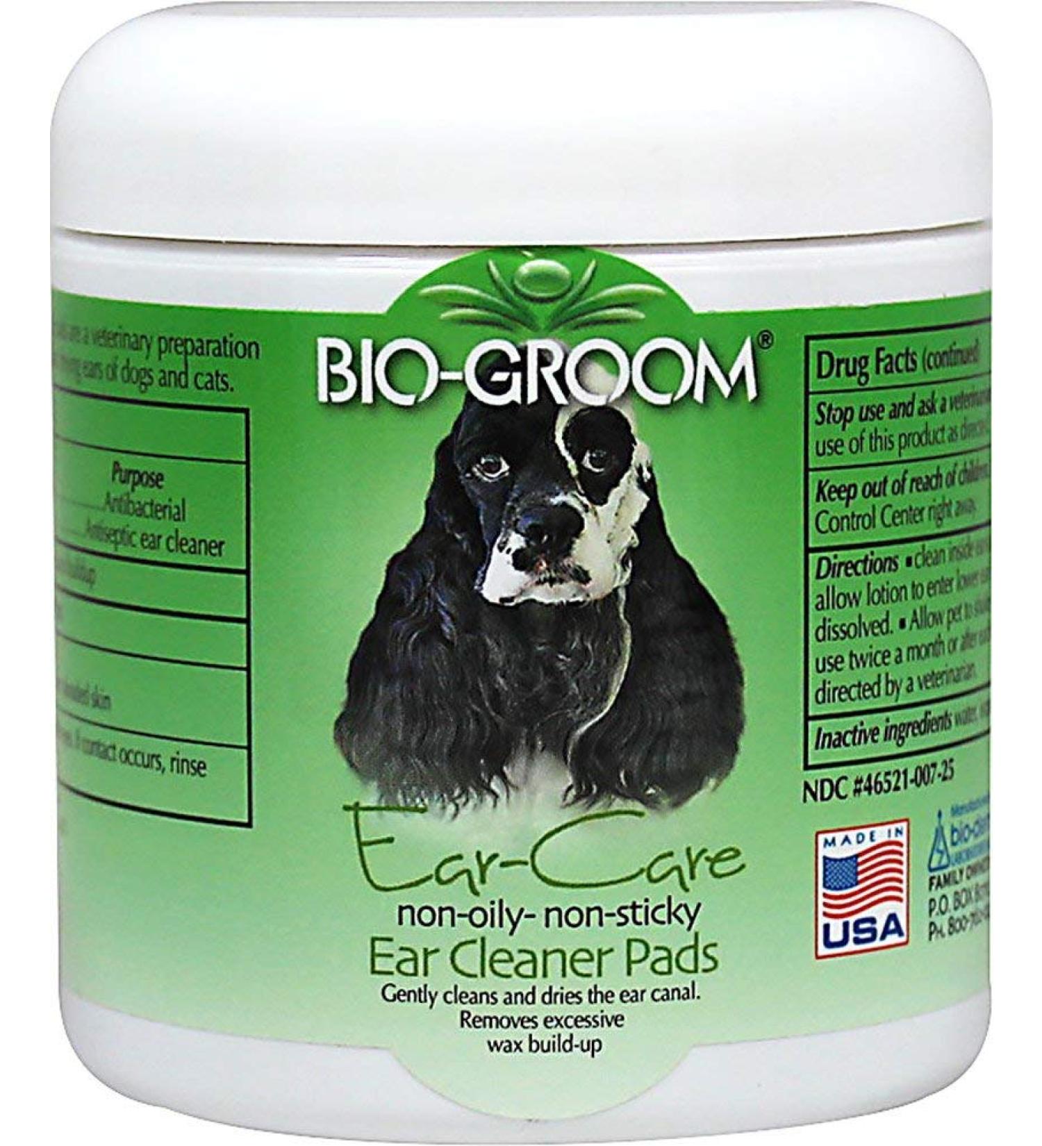 Bio-groom Ear Care Ear Cleaner Pads 25 Pads - Pack of 3 - Buy Online on GoSupps.com