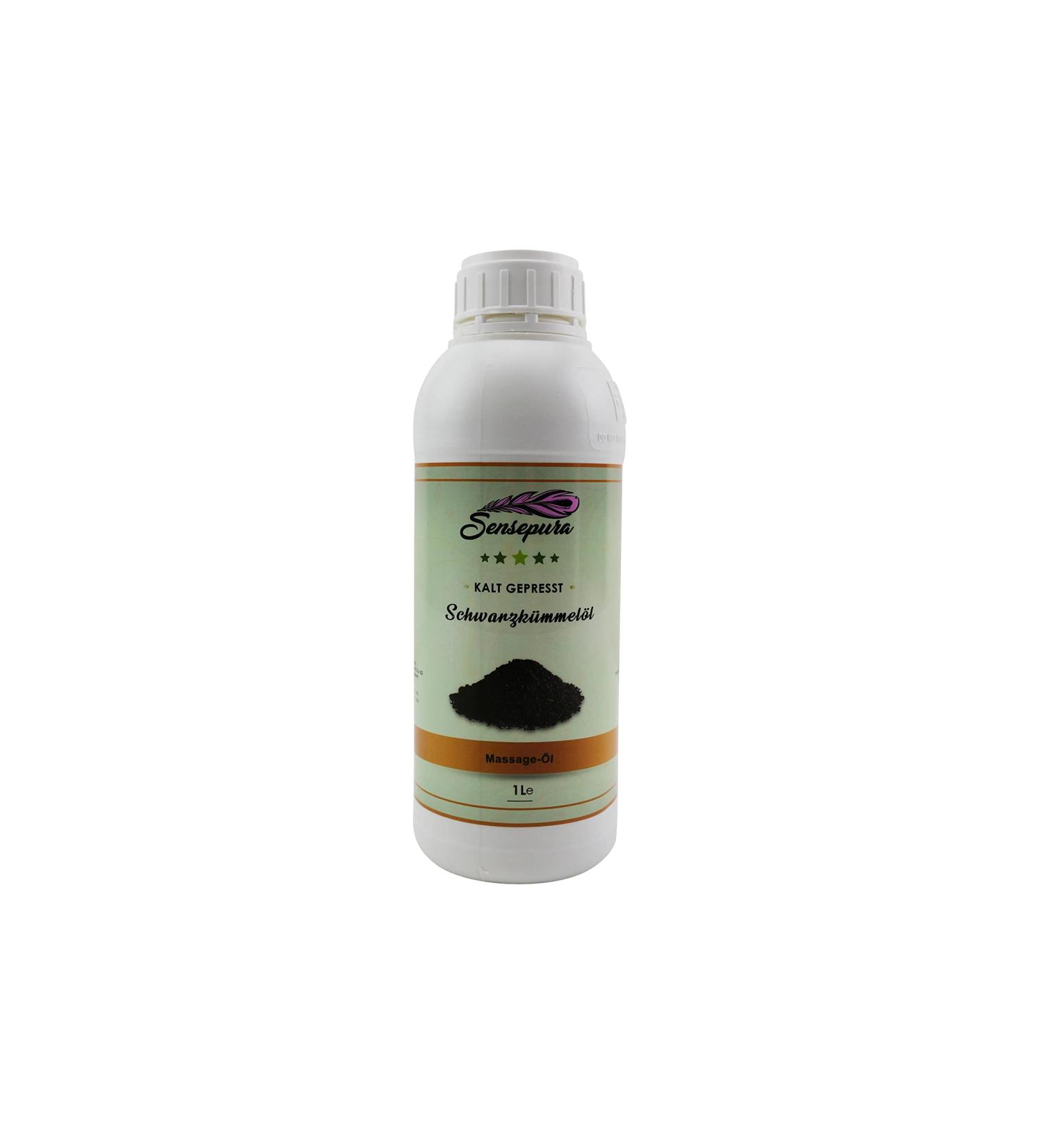 Black cumin oil cold pressed 1 liter for massages massage oil body oil massage product intensive care for all skin and hair types