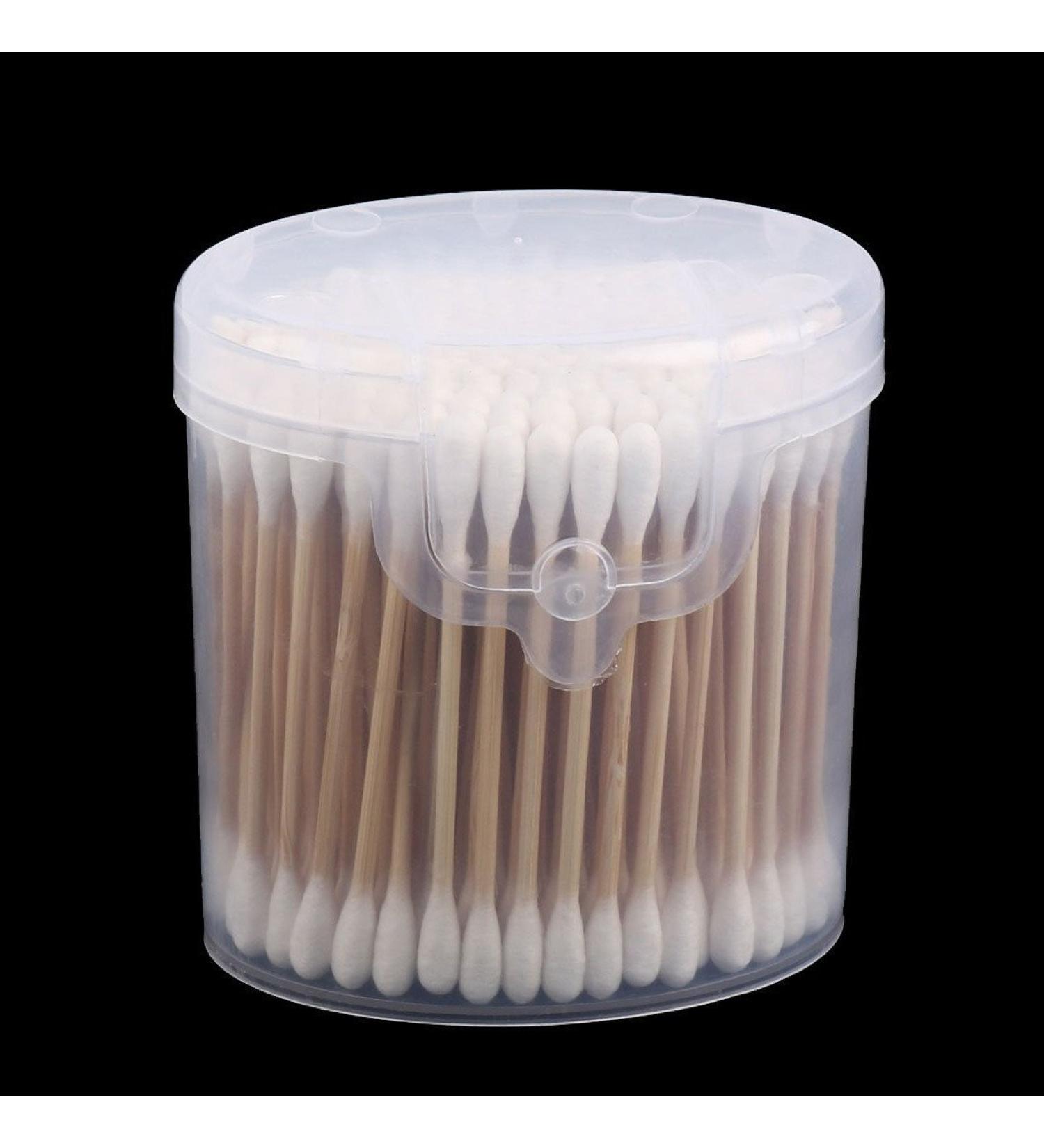 Wooden Cotton Swabs Qtips - Double Tipped Highly Absorbent & Hygienic | Multipurpose Eco-Friendly | Ships Worldwide - Buy Online on GoSupps.com