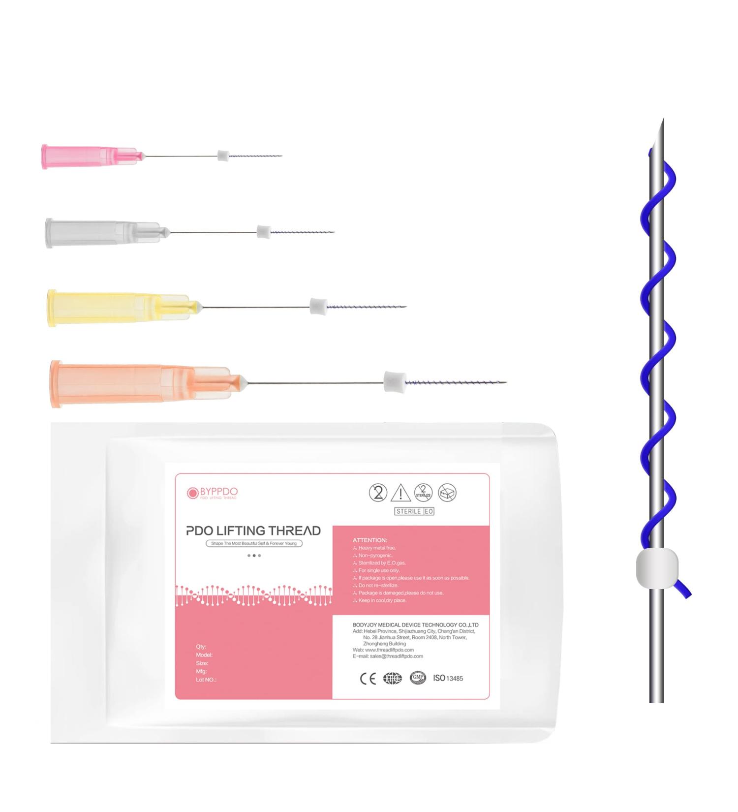 PDO Threads for Body & Face Lifting - 100PCS 26G*60MM | Enhance Skin & Beauty International Shipping - Buy Online on GoSupps.com