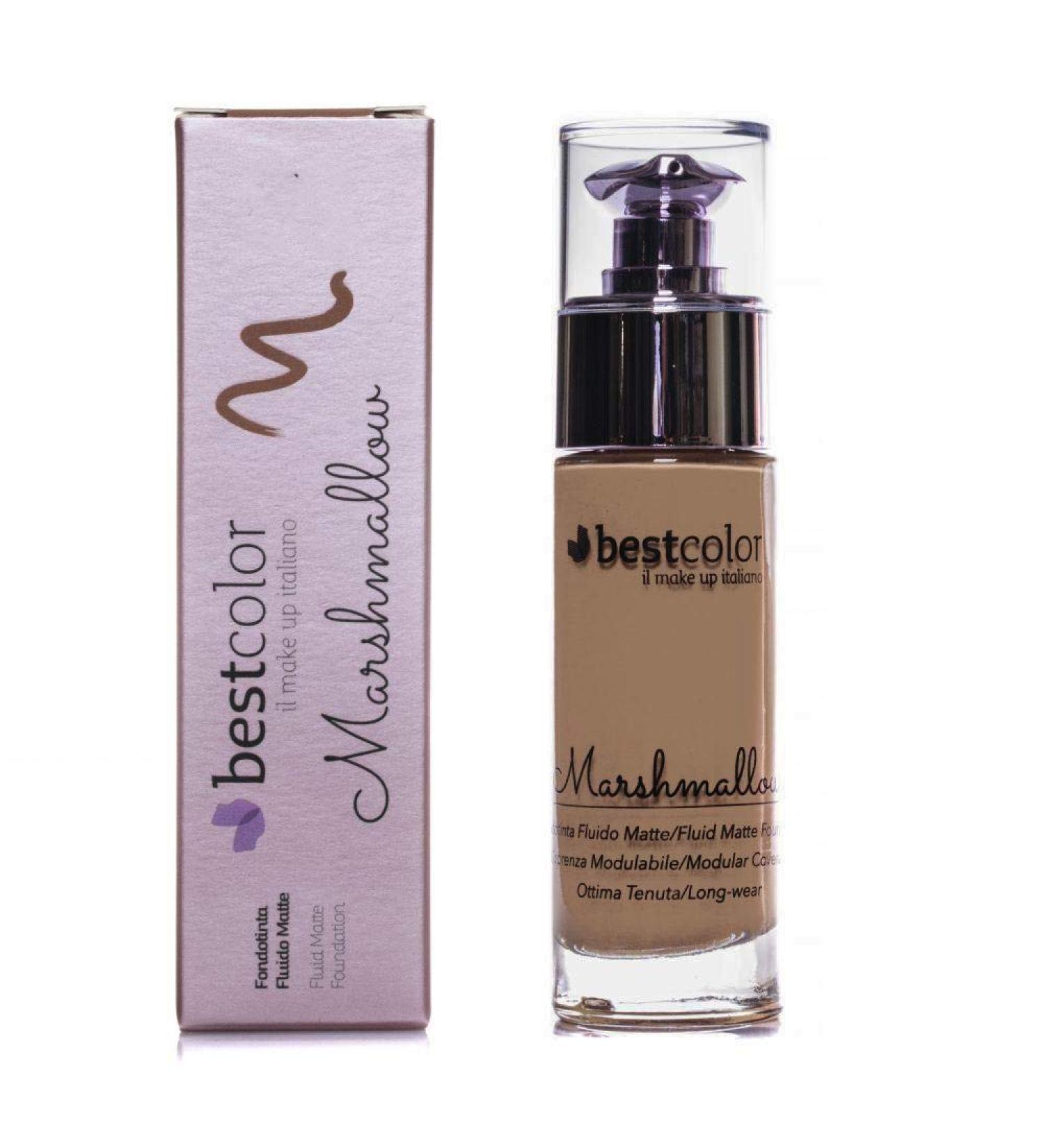 Best Color Fluido Matte Marshmallow Foundation 03 Mocha Coffee 30 Ml