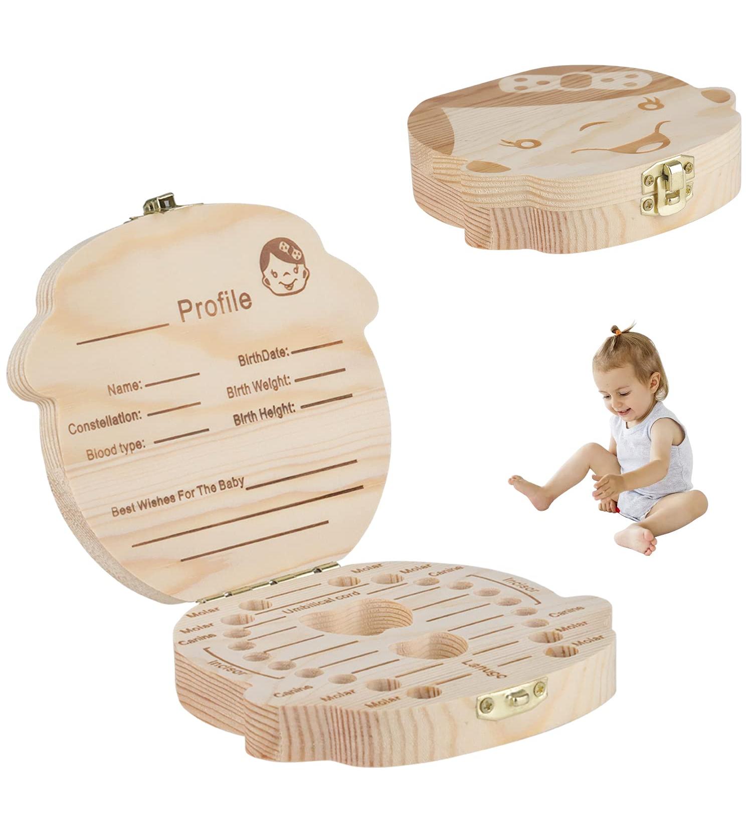 Demarsen Zahnaufbewahrungsdose Milchz hne Milchzahndose Jungen Zahndose Milchz hne M dchen f r Baby M dchen Taufe Geburtstag Babyparty Babyshower Party(Jungen) Girl - Buy Online on GoSupps.com