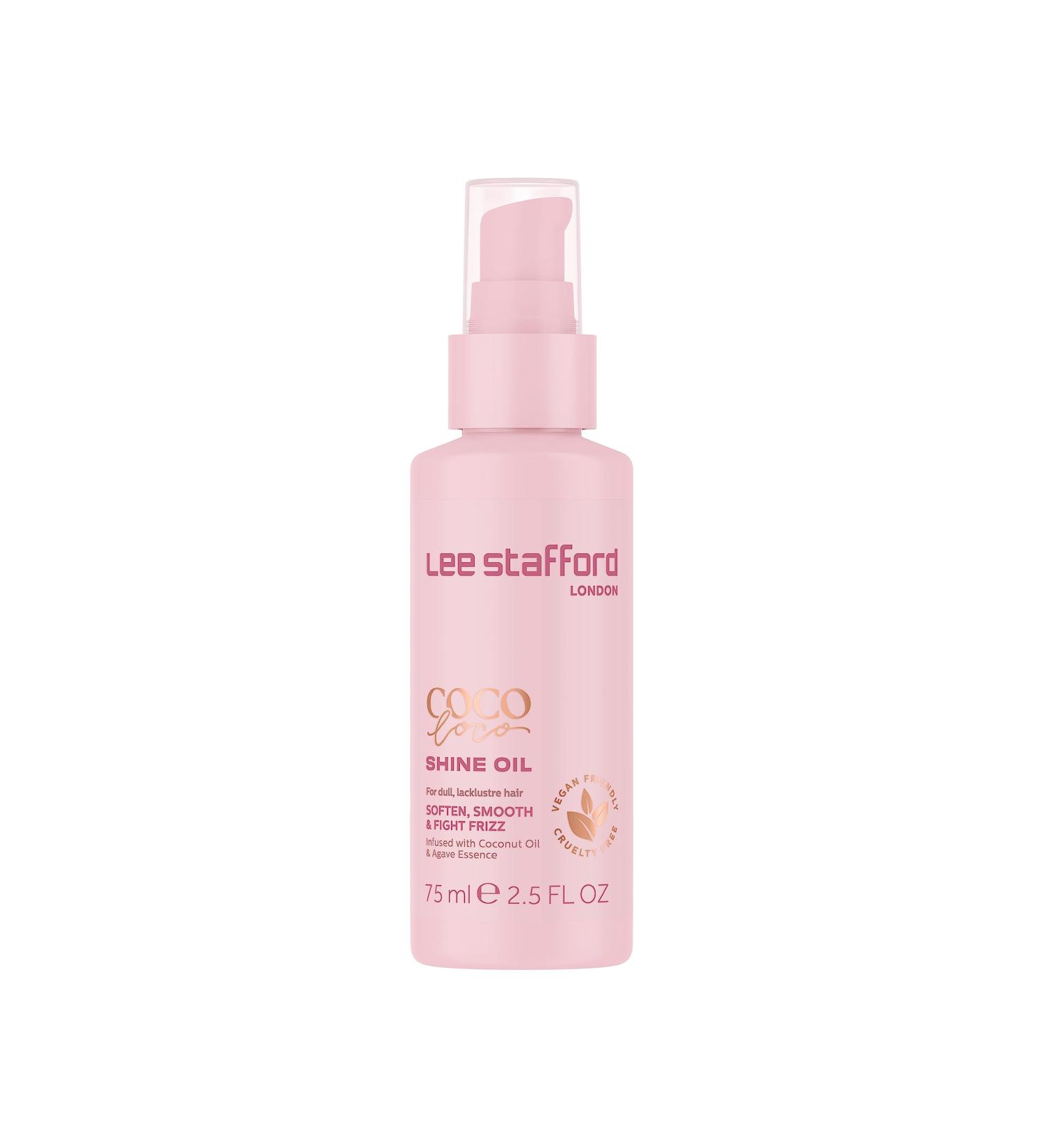 Lee Stafford Coco Loco & Agave Shine Oil Vegan Coconut Essence for Dry Damaged Hair | International Shipping - Buy Online on GoSupps.com