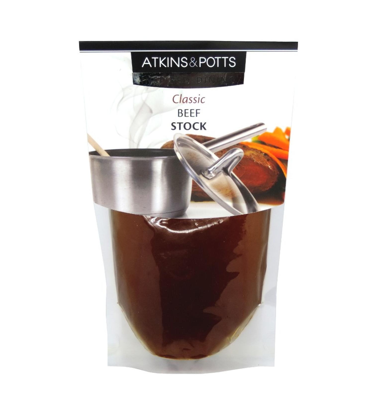Atkins & Potts Classic Beef Stock 350g