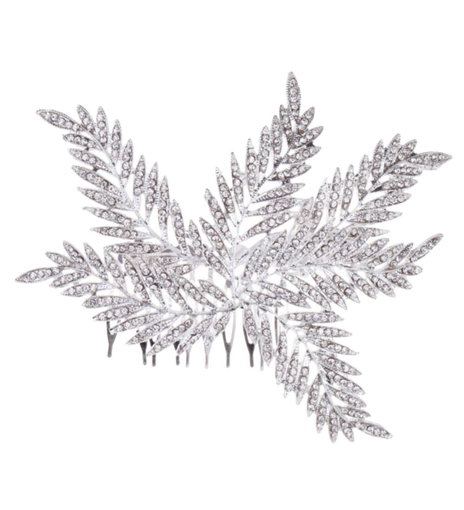 SKISUNO Bridal Comb Hair Decorations Hair Barrettes for Bridesmaid Hair Accessories Wedding Tiara Hair Accessories for Bride Wedding Bride Hair Comb Wedding Hair Comb Alloy Miss Wig - Buy Online on GoSupps.com
