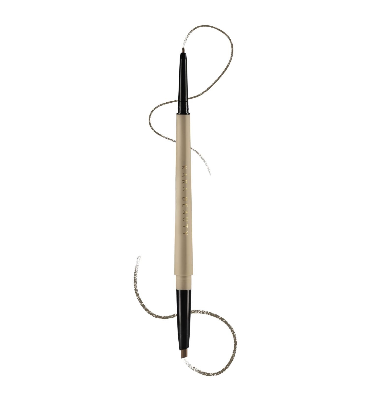 KARA BEAUTY Double-Ended Brow Pencil - Vegan Soft Brown | Shop Internationally for Perfect Brows - Buy Online on GoSupps.com
