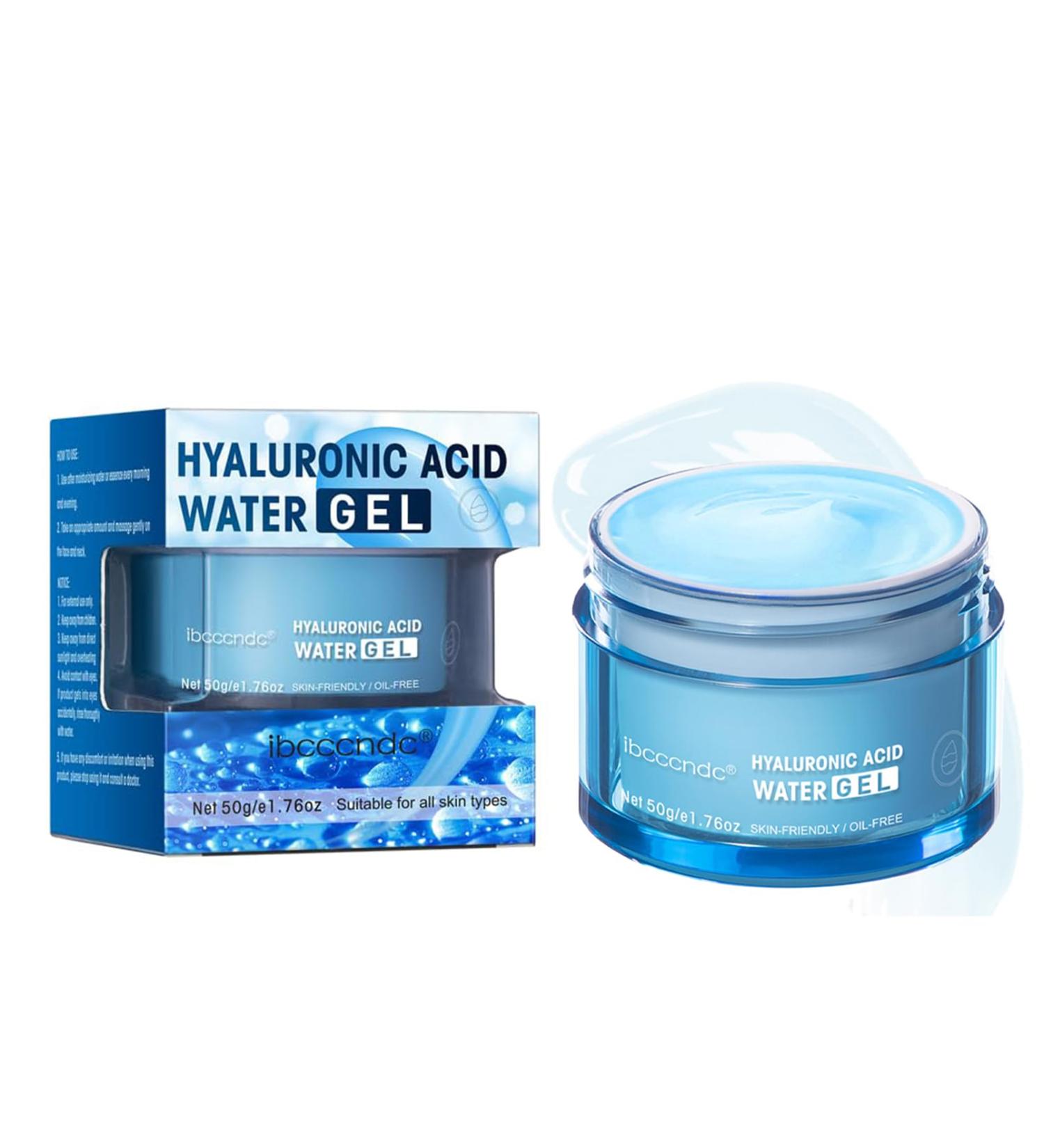 Hydro Boost Hyaluronic Acid Face Moisturizer - 48-Hour Oil-Free Hydration for All Skin Types - Lightweight Water Gel for Plump Radiant Skin - 1.76oz - Buy Online on GoSupps.com