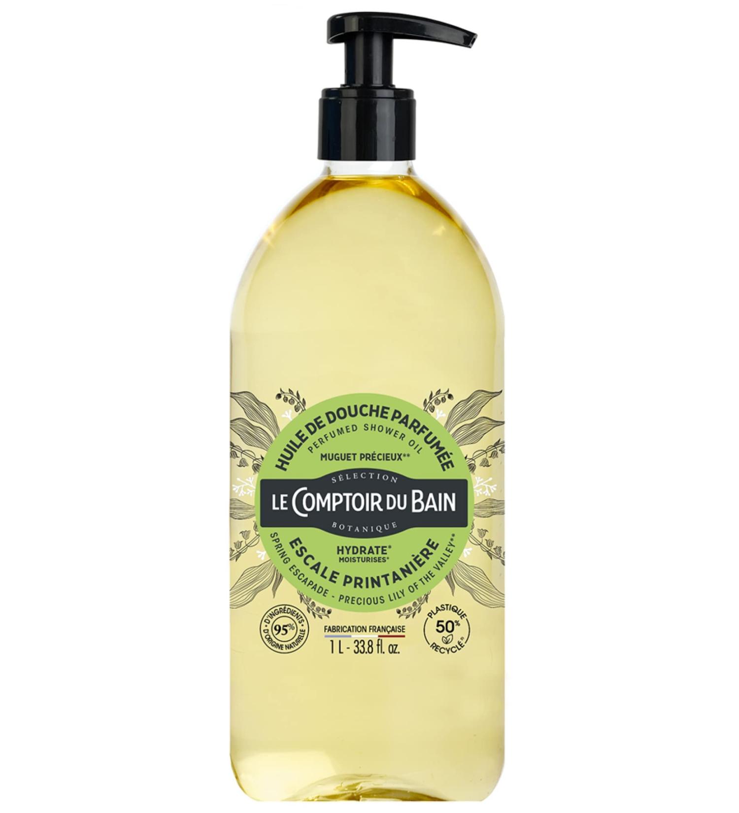 Le Comptoir du Bain Spring Stopover Scented Shower Oil 1 L