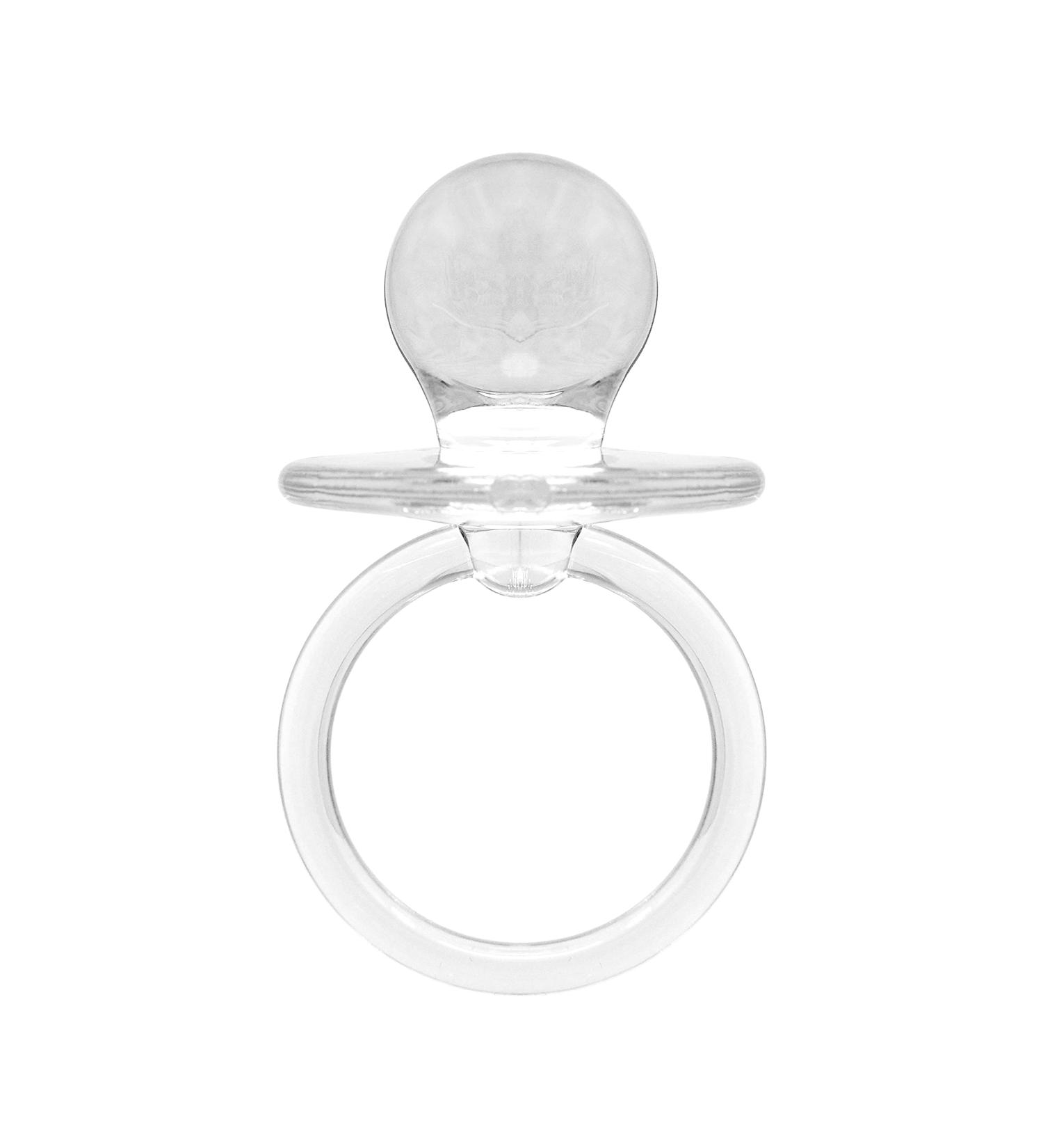 Clear Baby Pacifier 2.5 Baby Shower Favors Decoration - 36 Count - Buy Online on GoSupps.com