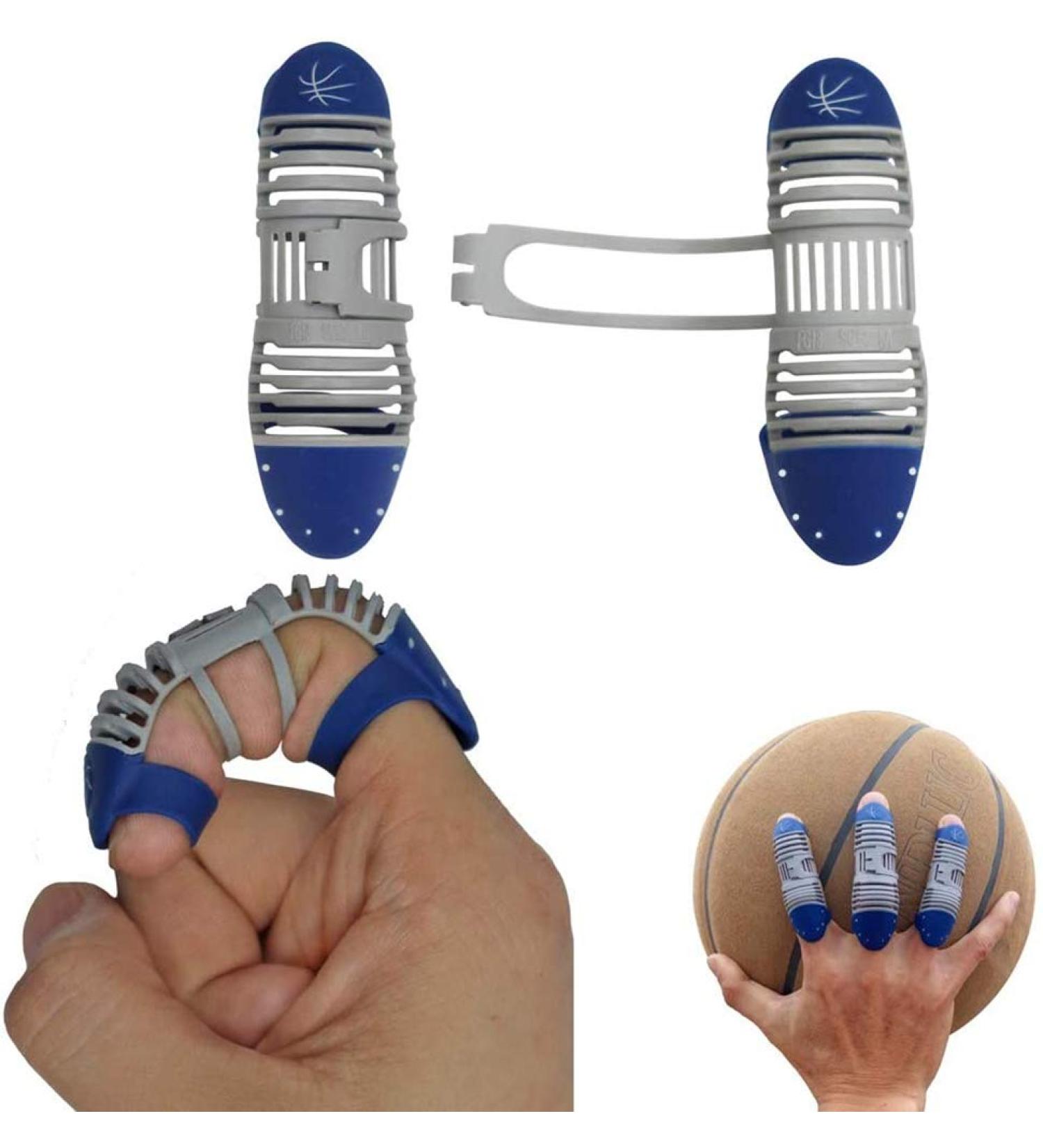 2pcs Finger Splints Sleeve Brace for Middle, Ring, Index & Trigger Fingers - Basketball Finger Guard - Adjustable Fit for Arthritis & Pain Relief - Buy Online on GoSupps.com