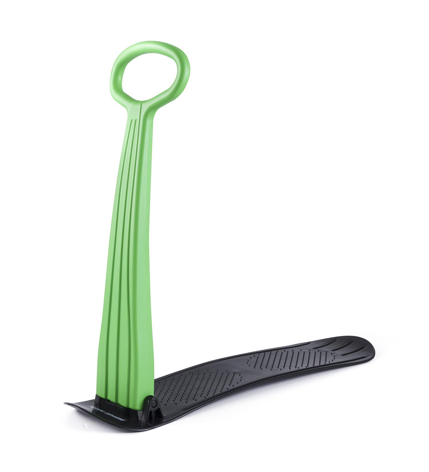 Kid's Lightweight Foldable Ski Scooter Snow Sled - Cold Resistant for Children 4+ - Green - Buy Online on GoSupps.com