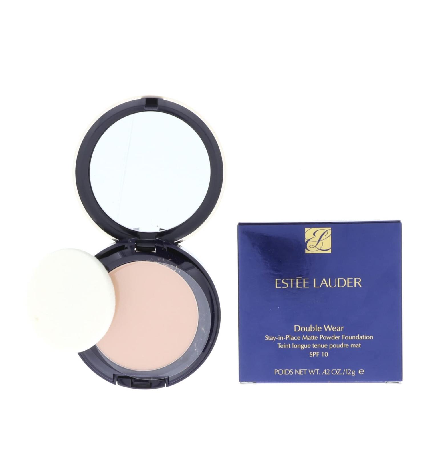 Estee Lauder Double Wear Stay-in-Place 3C2 Pebble Powder Makeup SPF 10 - Long-lasting Foundation - Buy Online on GoSupps.com