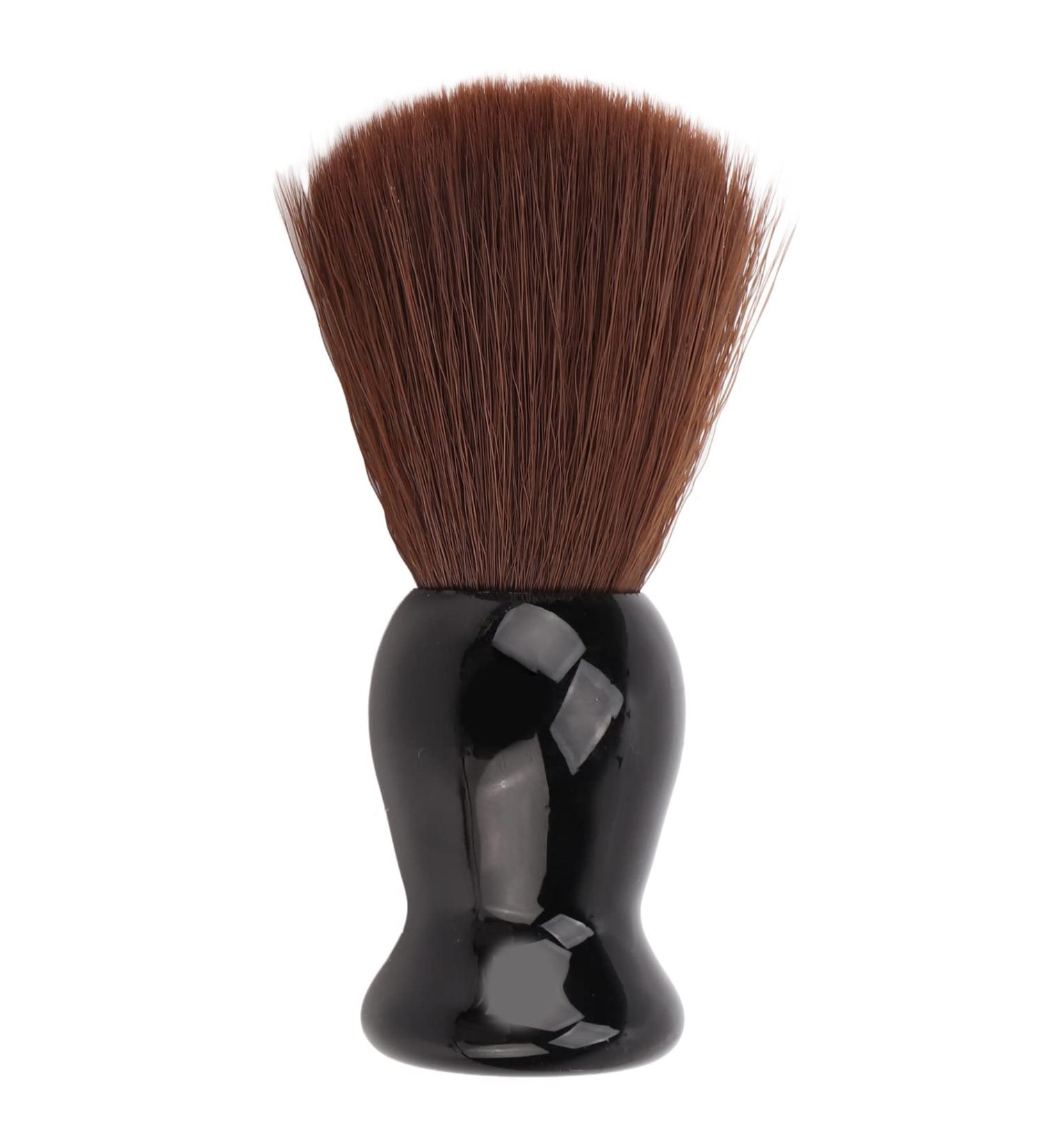 Premium Men's Beard Brush - Anggrek Soft Nylon Hair & Comfortable Handle for Professional Grooming - Buy Online on GoSupps.com