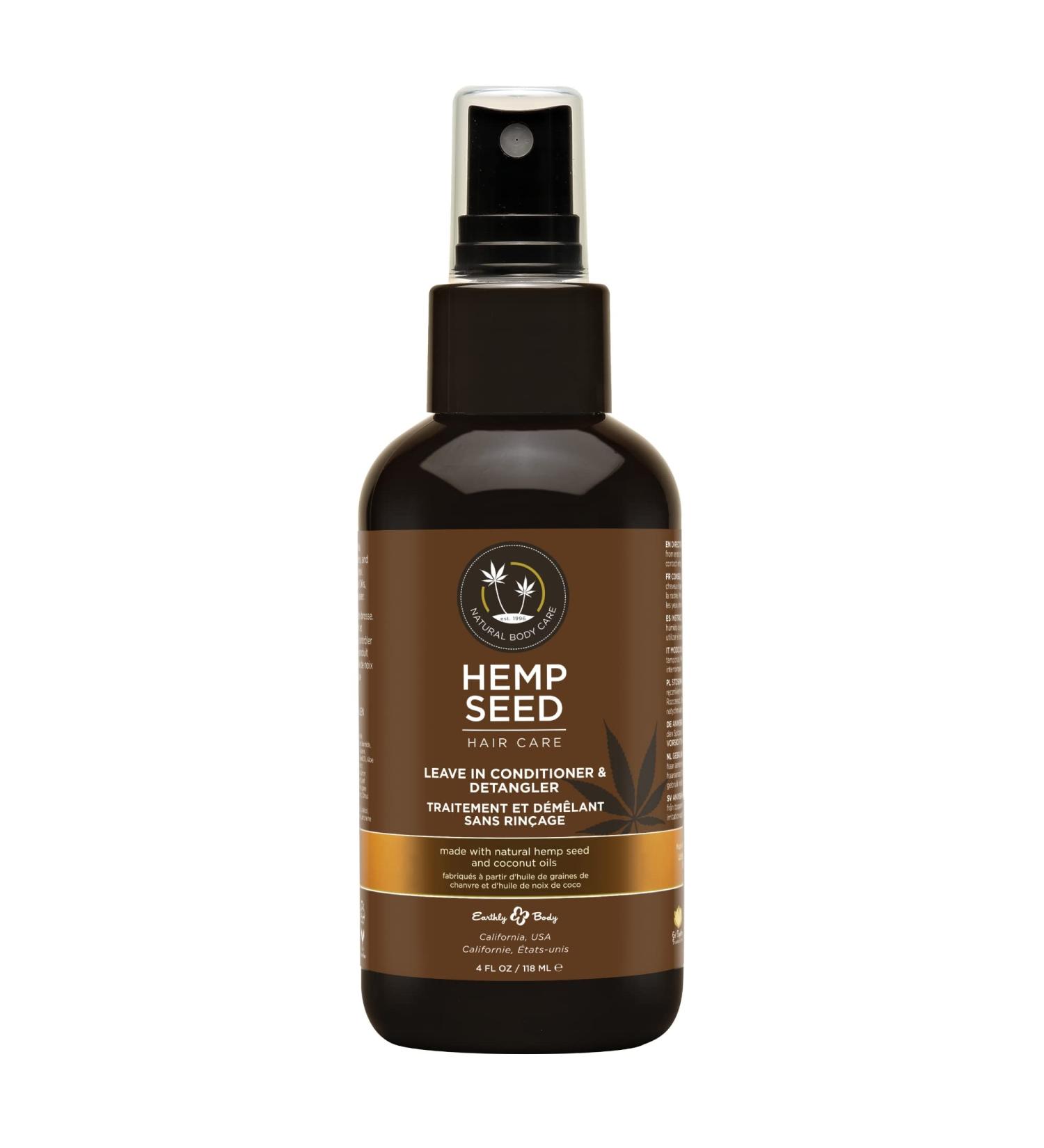 Hemp Seed Hair Care Leave-In Conditioner & Detangler - Naked in the Woods - 4 oz - Buy Online on GoSupps.com