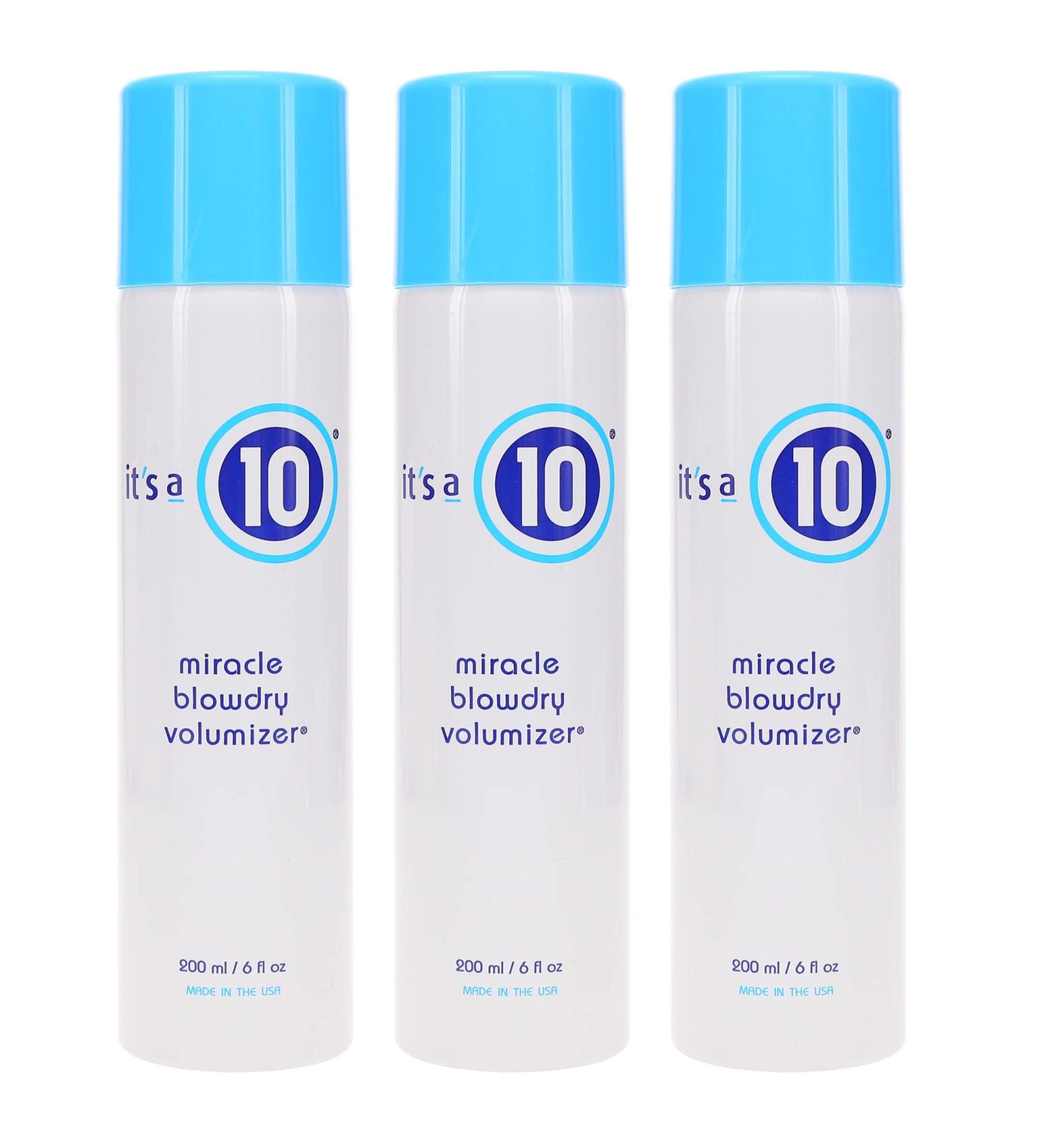 it's a 10 Haircare Miracle Blowdry Volumizer 6 fl. oz. (Pack of 3) - Volumizing Hair Treatment Trio - Buy Online on GoSupps.com