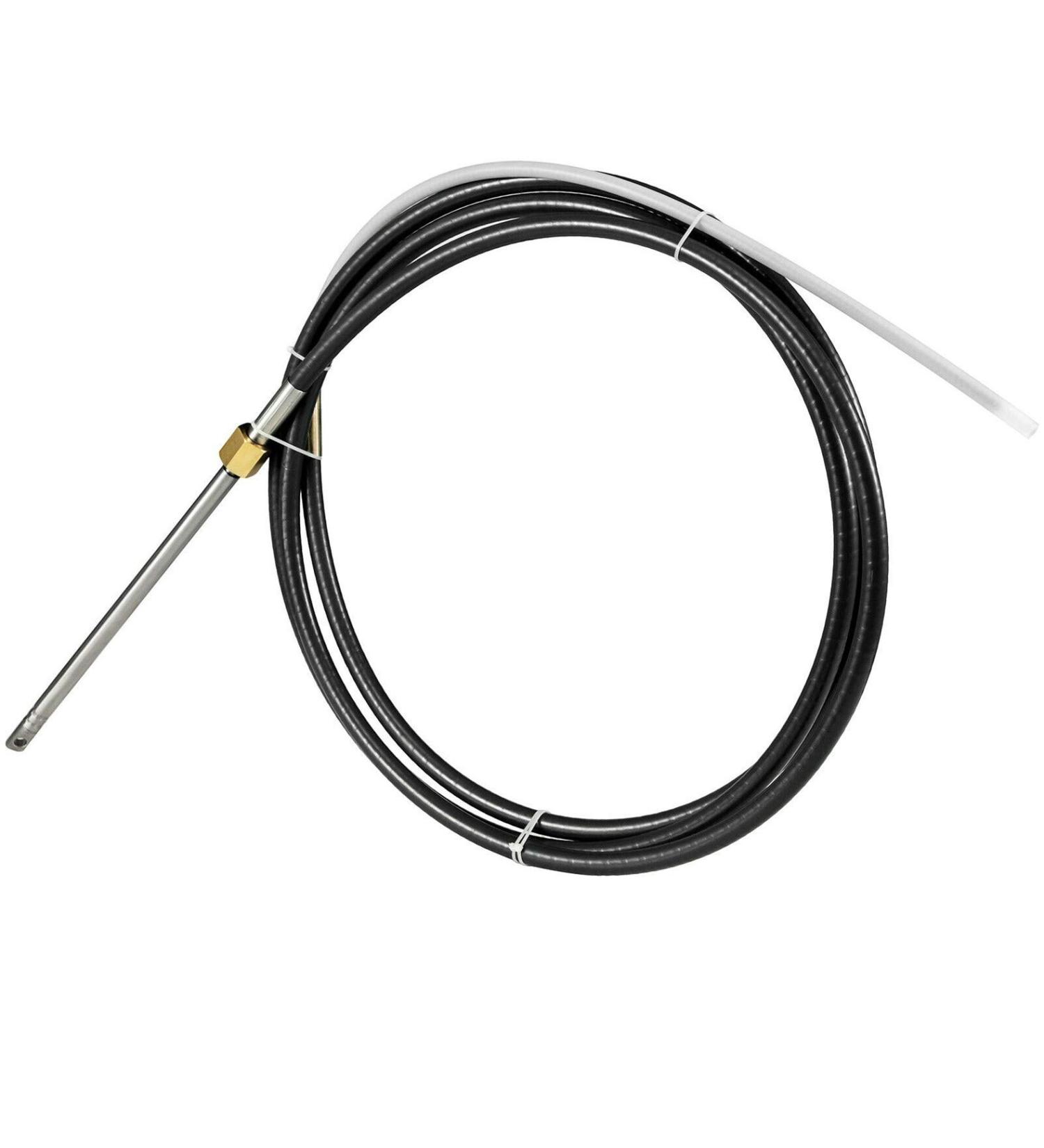 Yeaborn 12' Boat Steering Cable - Outboard Rotary Steering Cable for Single Station Boats - Buy Online on GoSupps.com