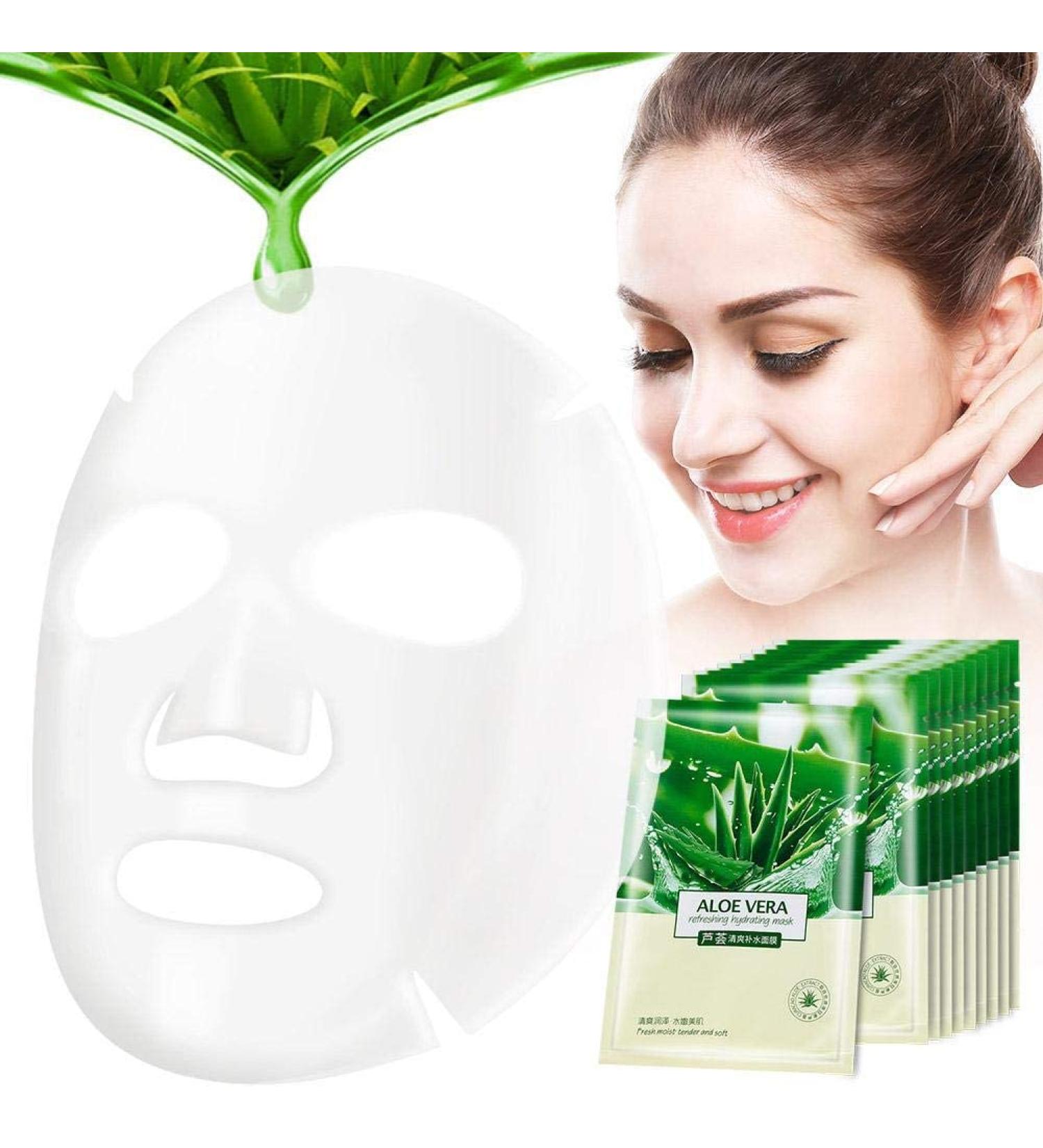 10-Piece Face Mask Set for Women & Girls - Refreshing Moisture Masks for Home & Travel - Buy Online on GoSupps.com