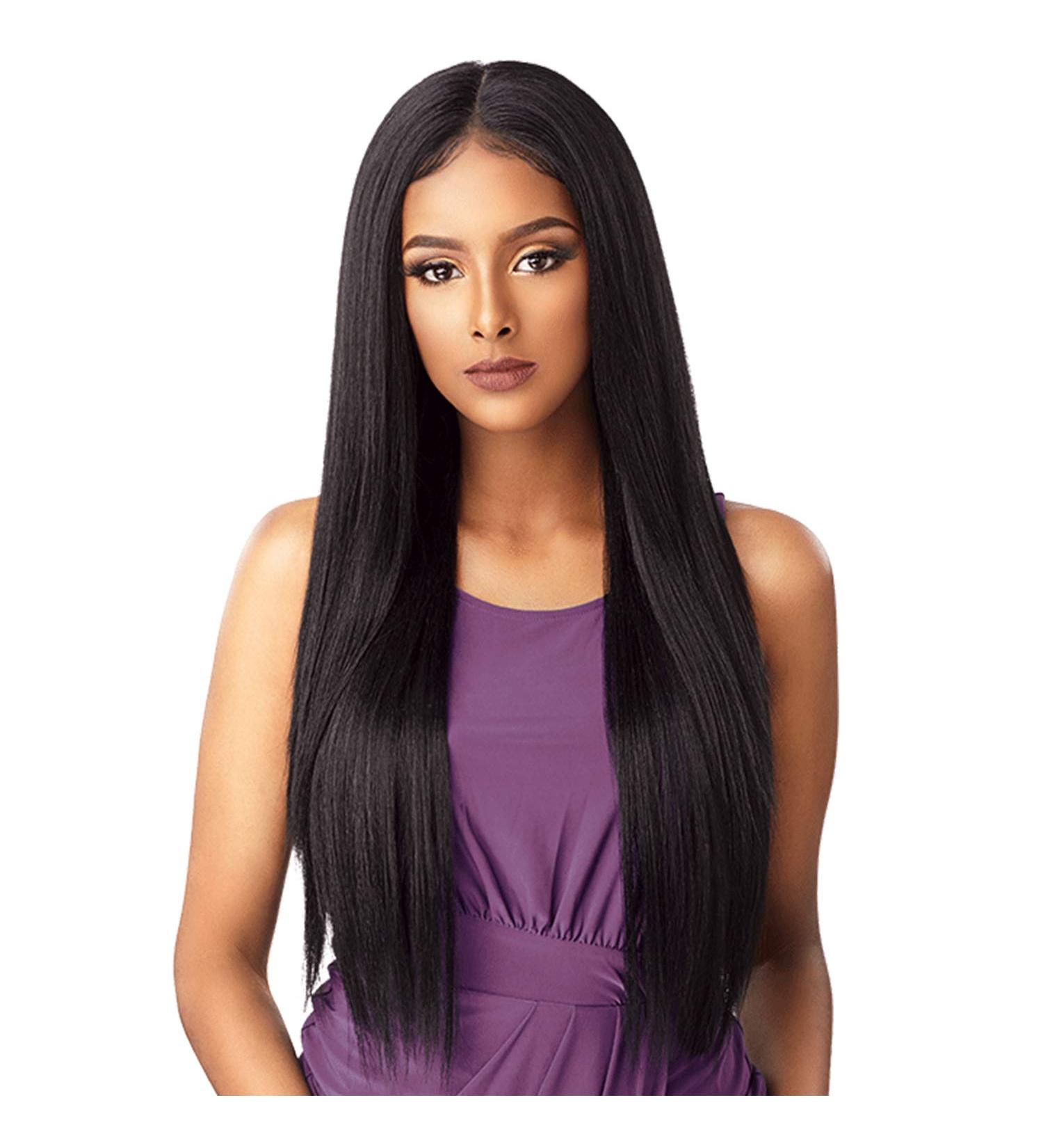 Sensationnel WHAT LACE 13x6 JANELLE Wig - Cloud 9 Synthetic Hand Tied Lace Frontal (1B) - Buy Online on GoSupps.com