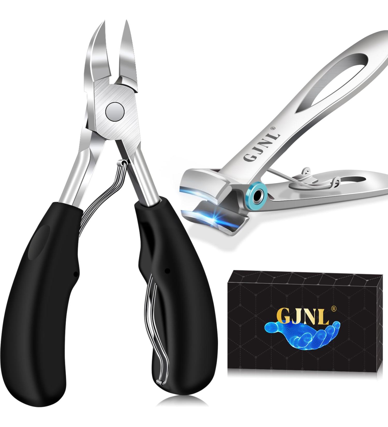 Heavy Duty Toenail Clippers for Seniors | Professional Extra Large Nail Clippers for Thick Nails - Wide Opening & Durable - Buy Online on GoSupps.com