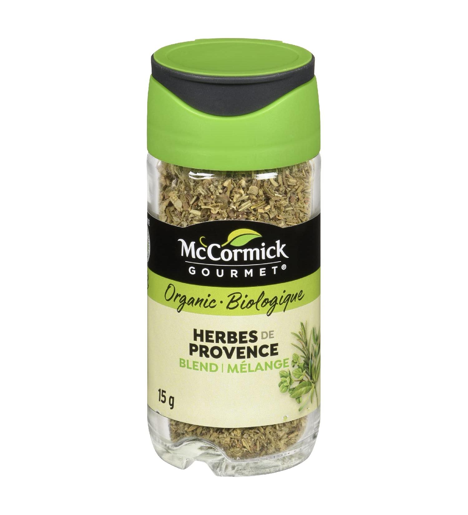 McCormick Gourmet (MCCO3) New Bottle Premium Quality Natural Herbs & Spices Organic Herbes De Provence 15g - Buy Online on GoSupps.com