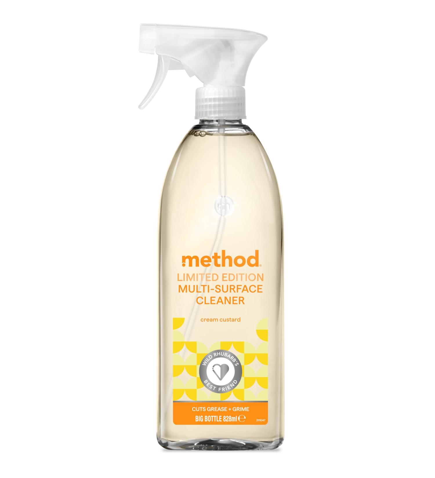 Method Multi-Surface Cleaner Cream Custard 828ml - Eco-Friendly All-Purpose Cleaner - Buy Online on GoSupps.com